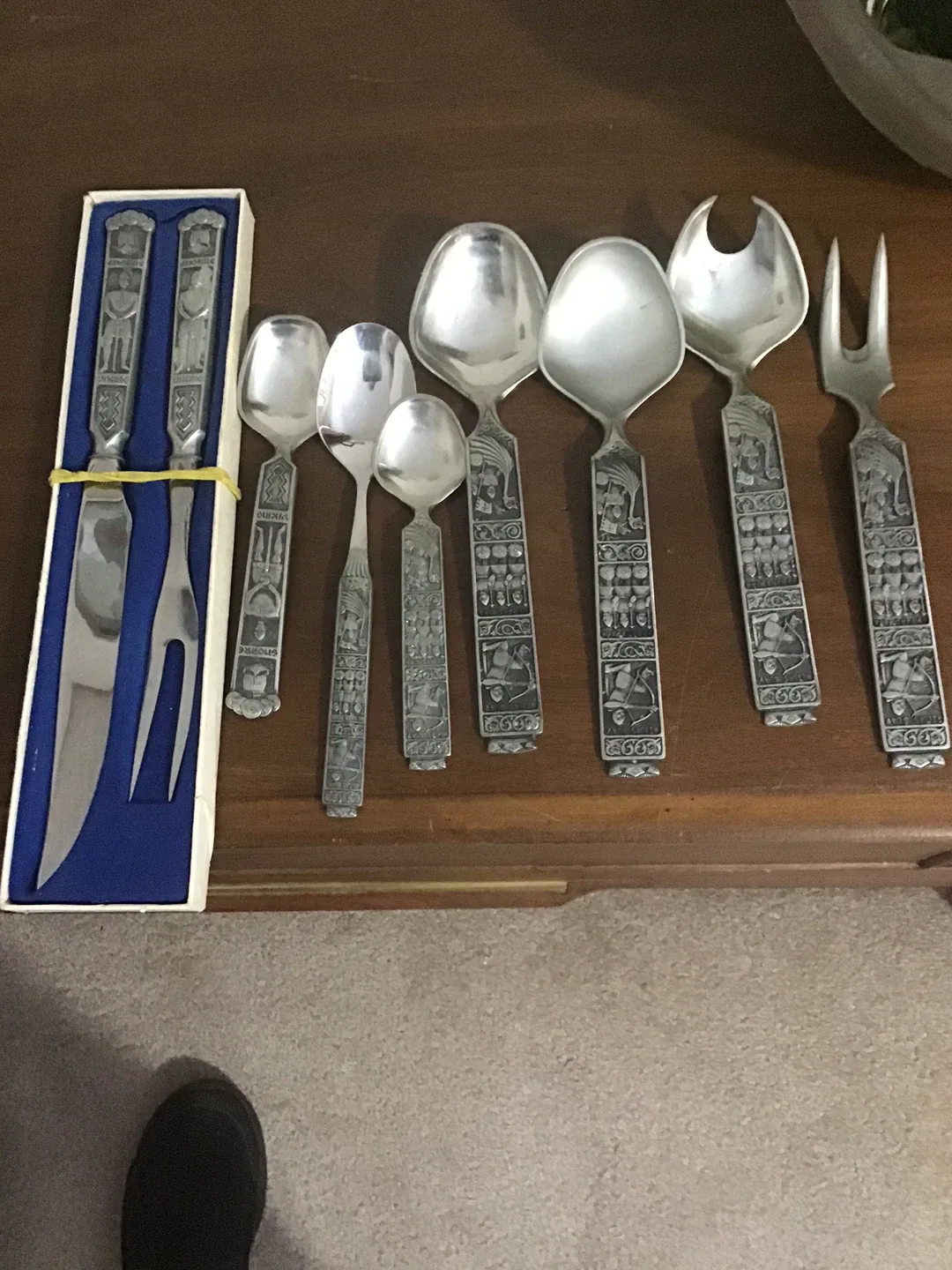 Snorre Viking Norway Silver Plated Cutlery Set