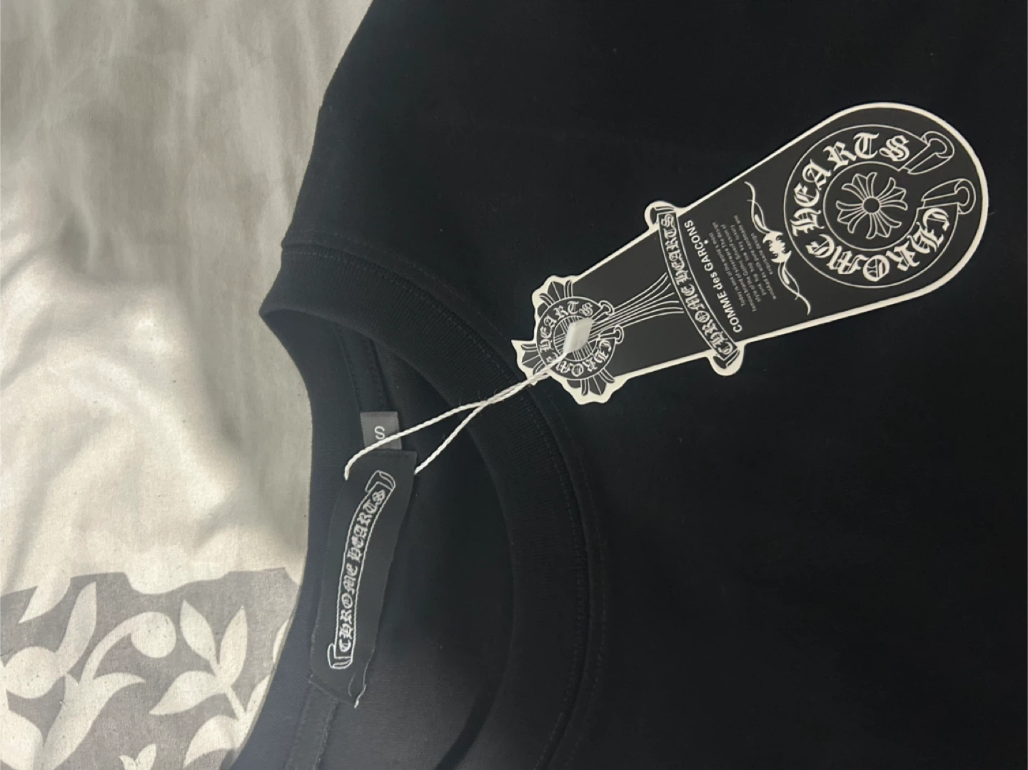 Chrome Hearts x Comme des Garcons T-Shirt - Size S - photo 2