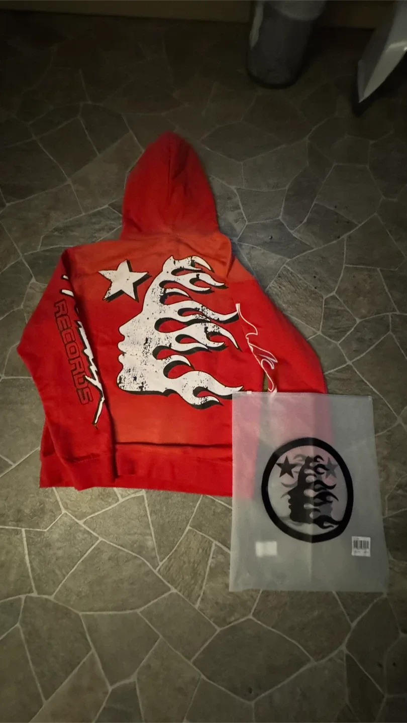 New Hellstar Records Hoodie, Red image indicator(2)