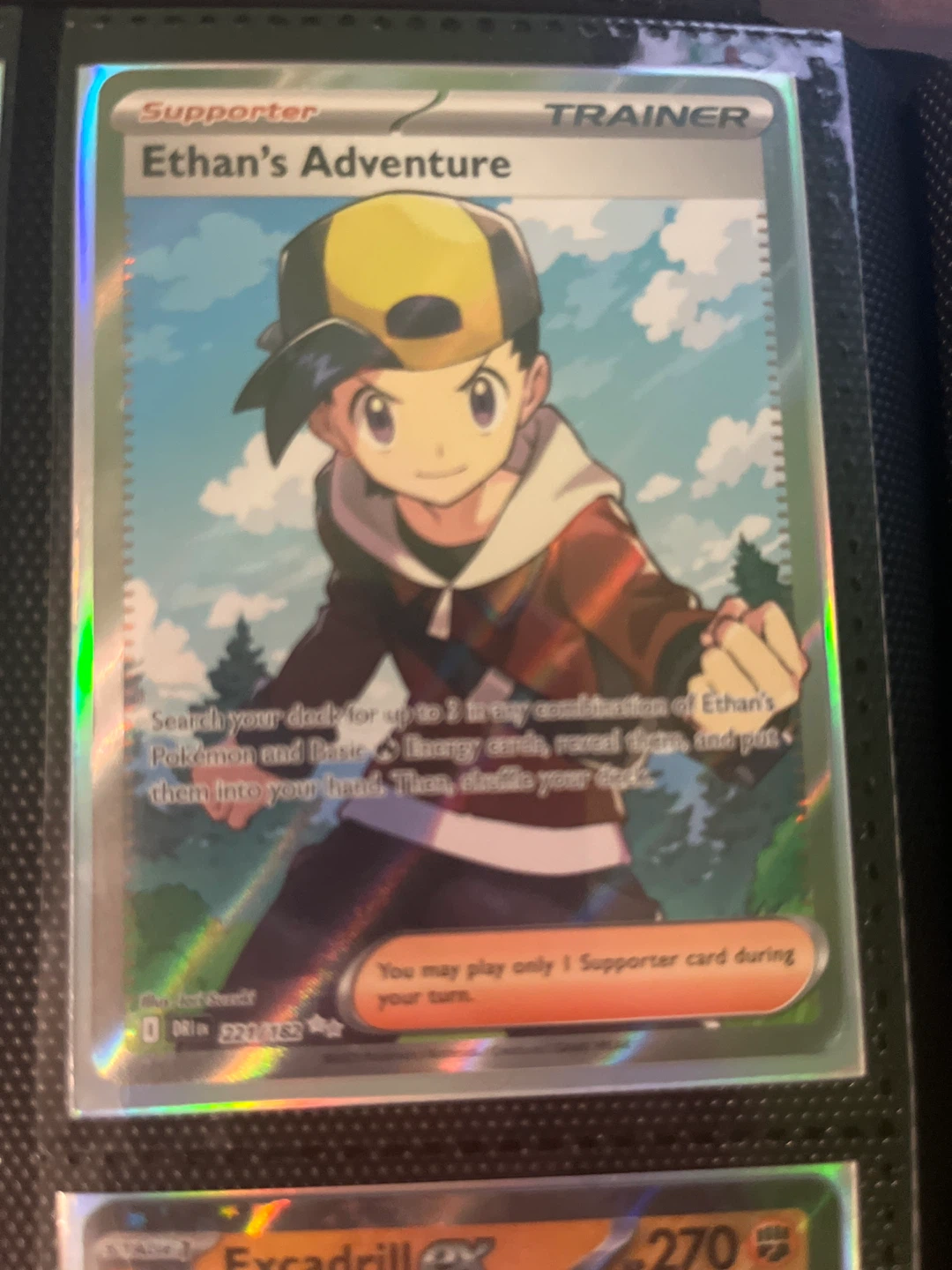 Ethan's Adventure Trainer Card