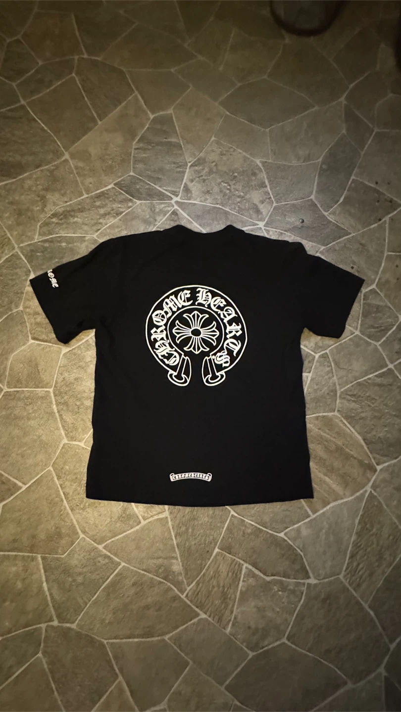 Chrome Hearts Black T-Shirt - photo 2