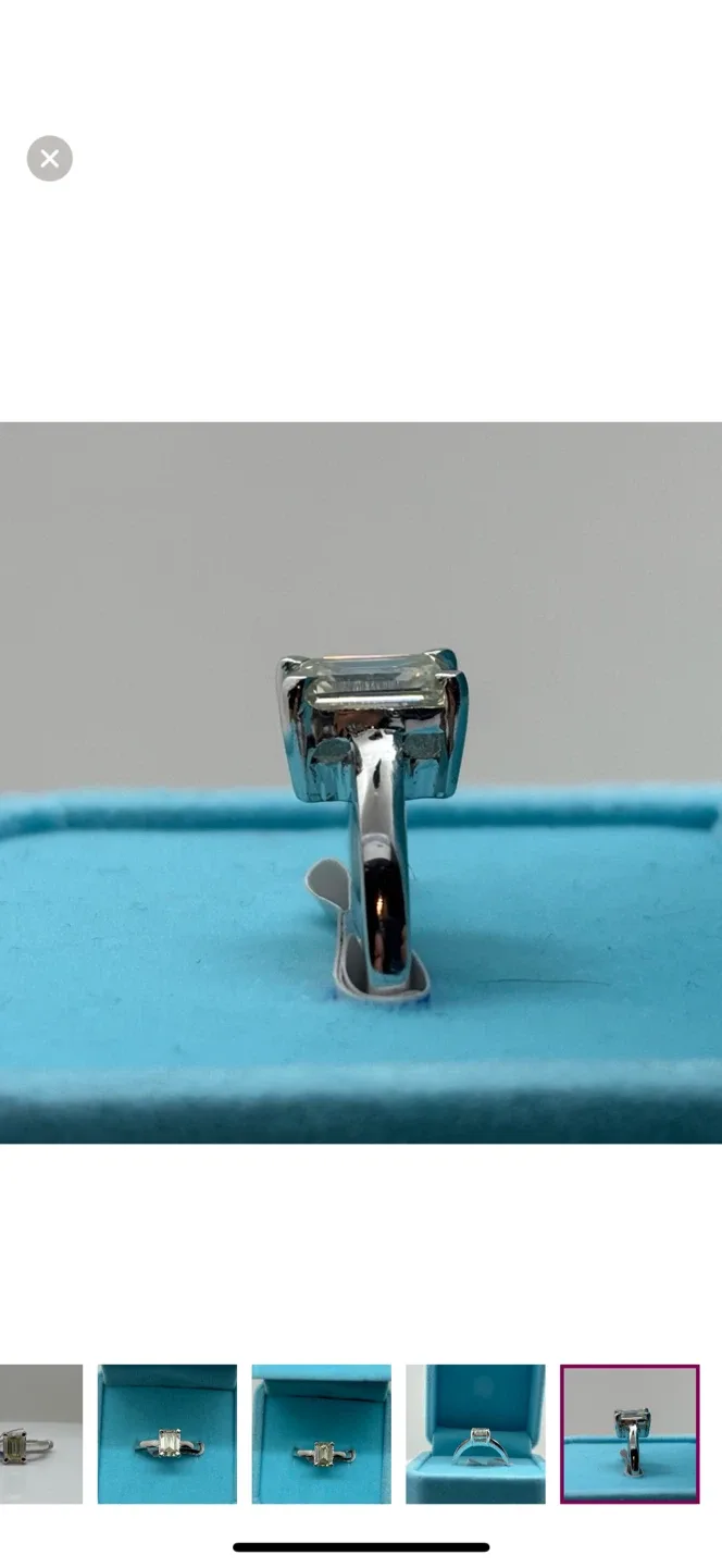 2.01ct MOISSANITE RING SIZE 7 image indicator(5)