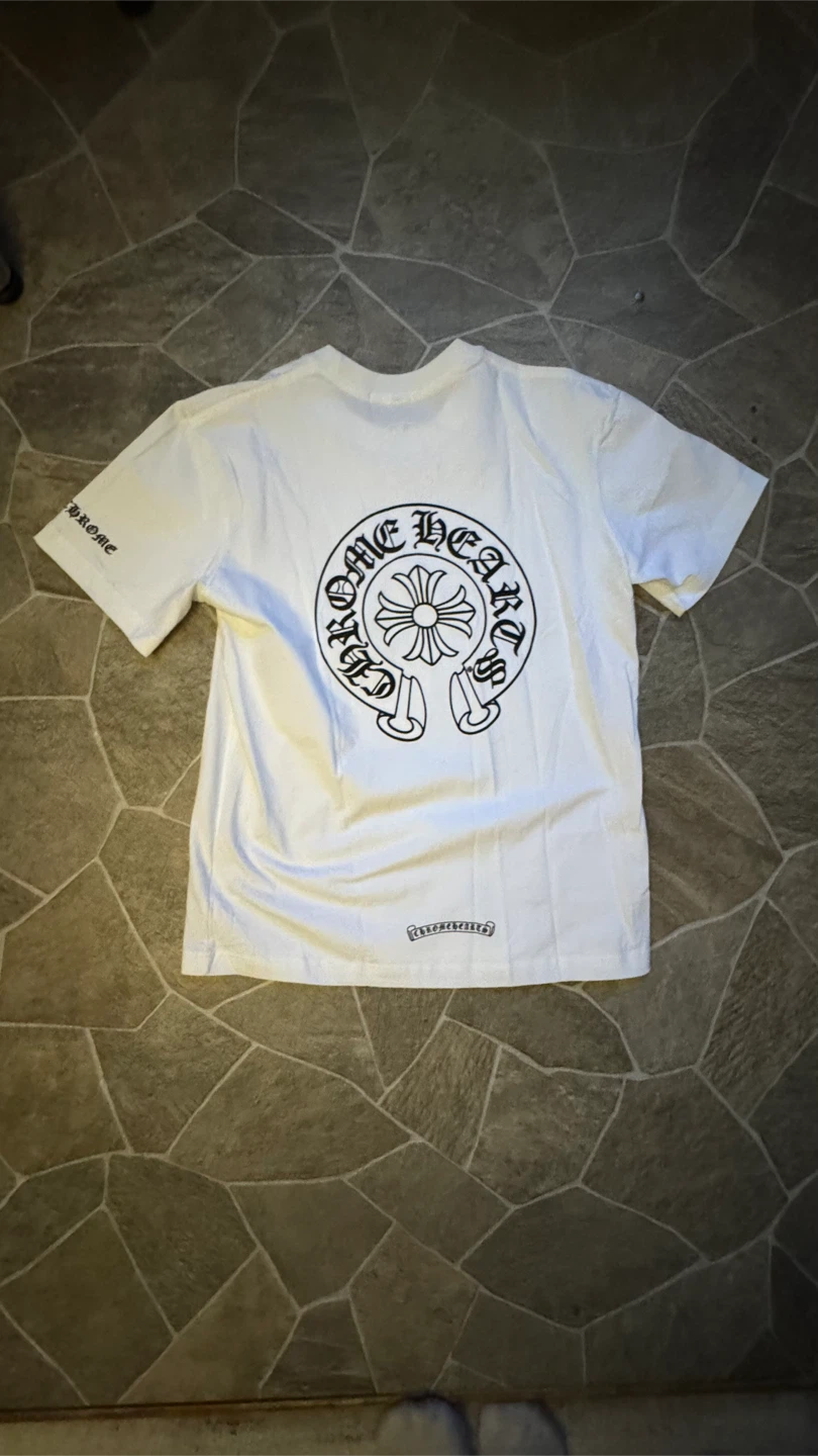 Chrome Hearts White T-Shirt - photo 2