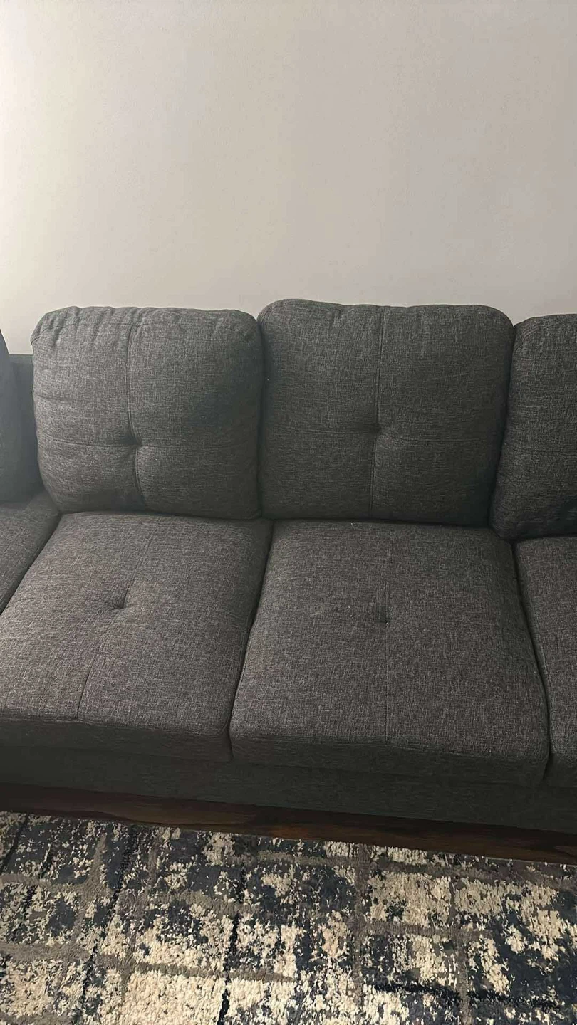 Dark Gray Sectional Sofa - photo 4