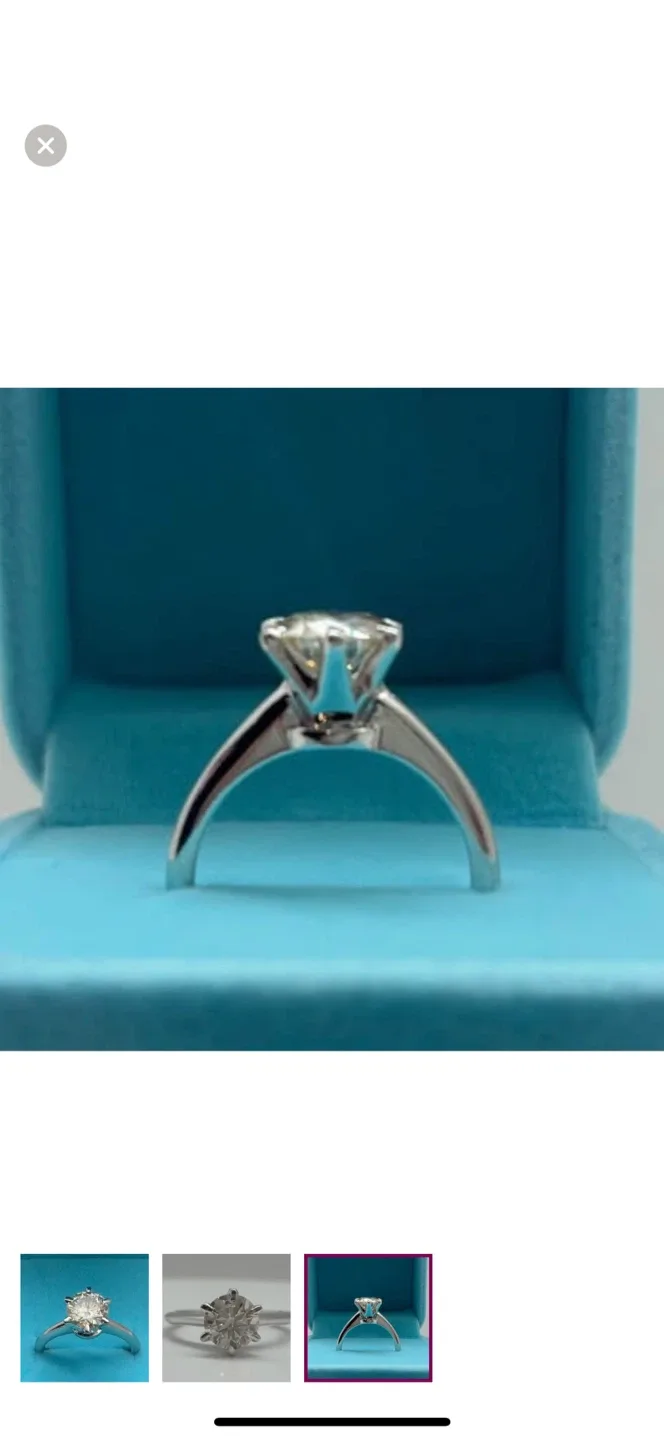 2.08ct MOISSANITE ring image indicator(3)