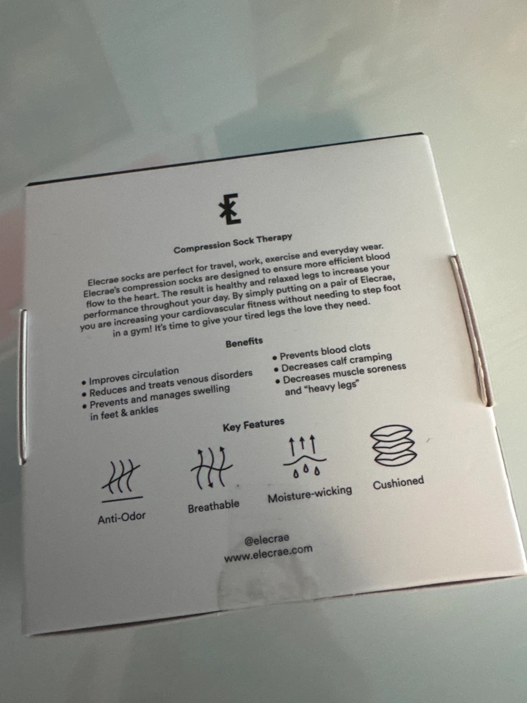 Elecrae Compression Socks - Size S - New in Box - photo 3