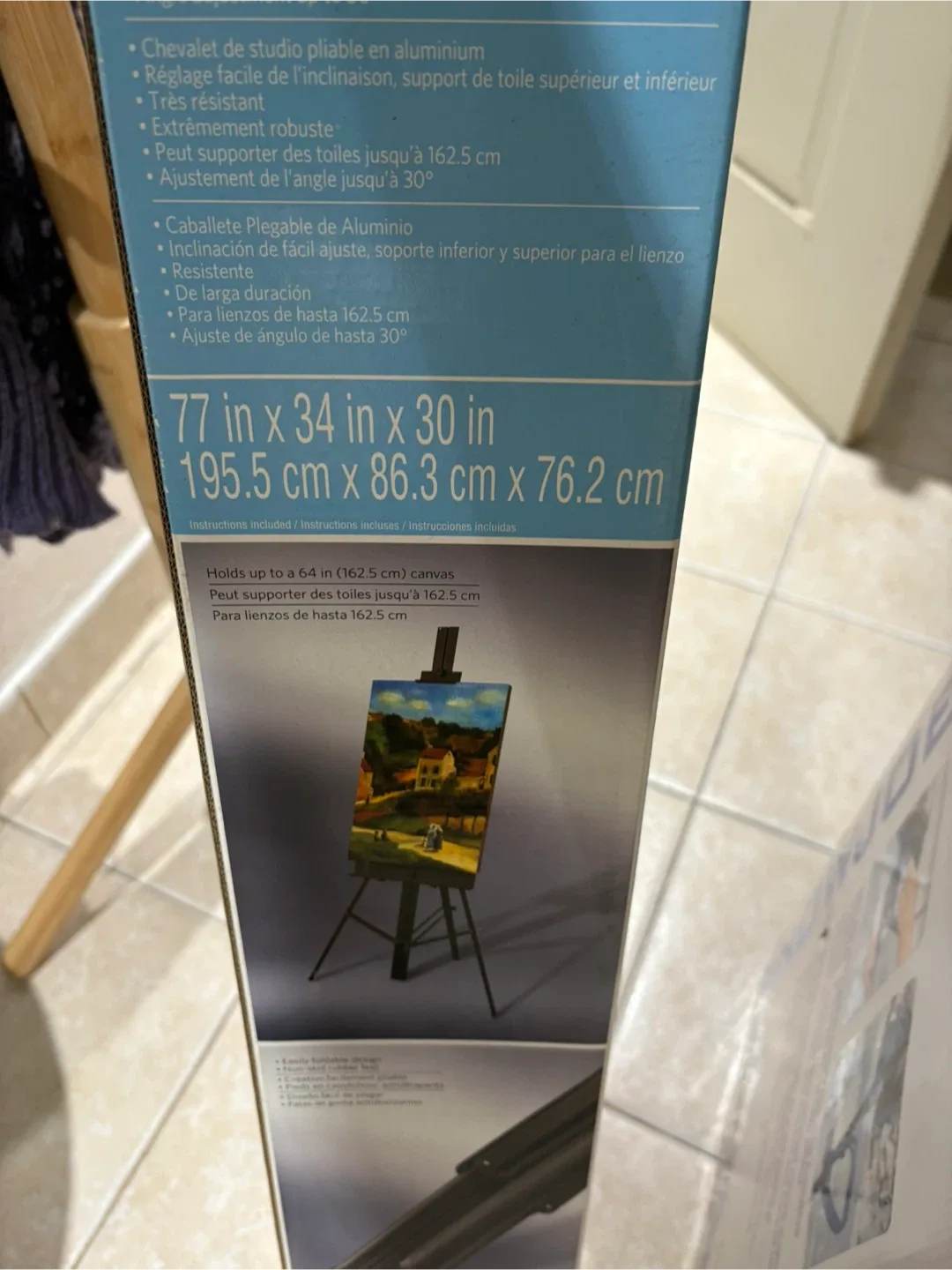 Artist's Loft Aluminum Gigante Studio Easel image indicator(2)