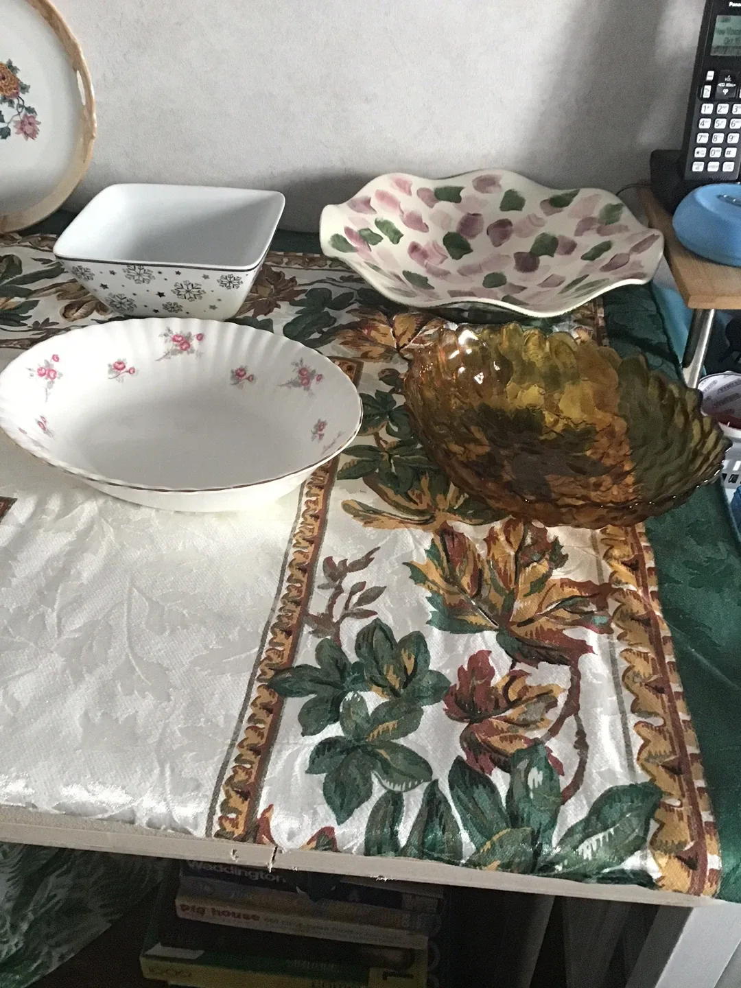Assorted Decorative Bowls
