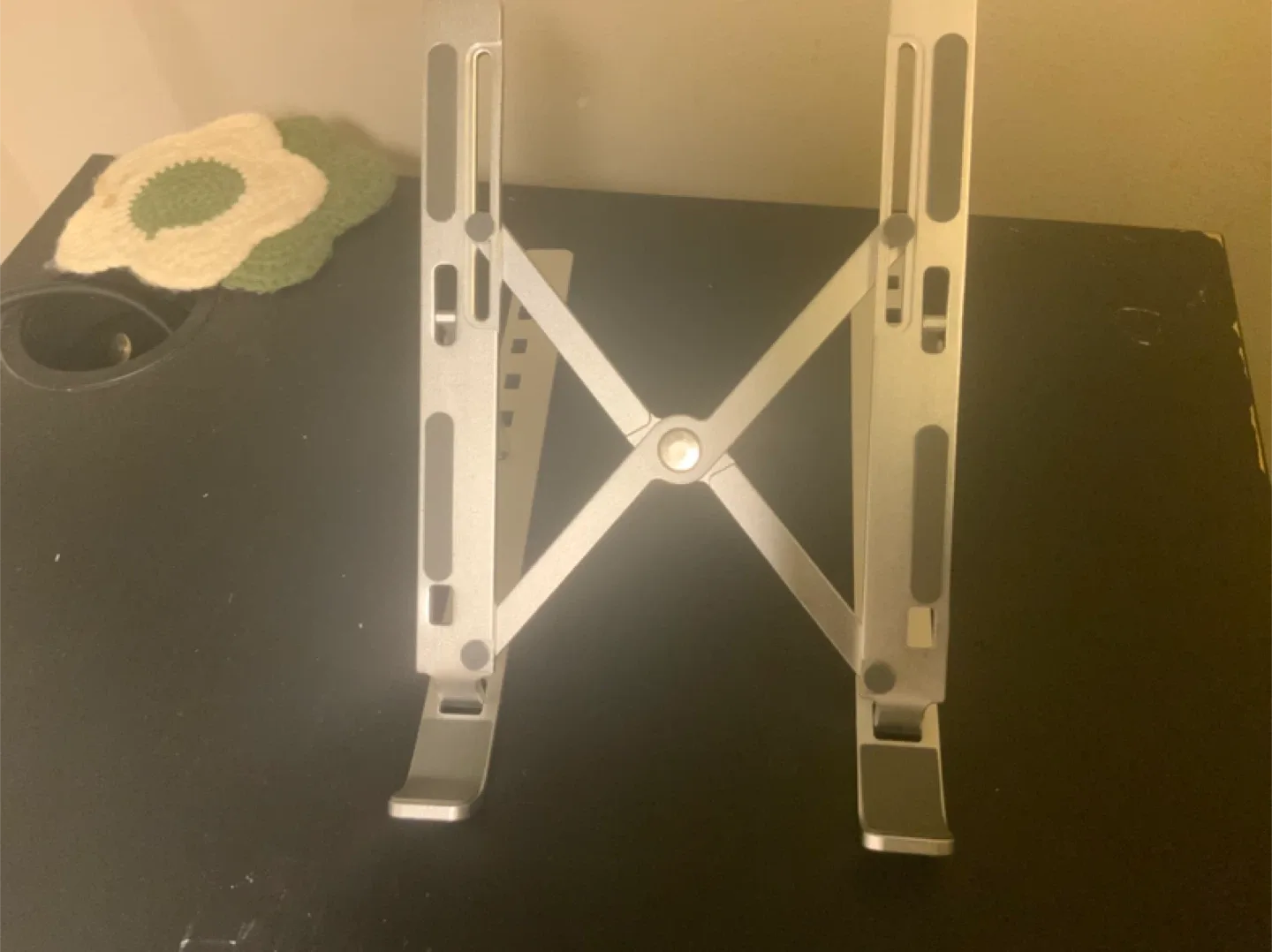 Adjustable Silver Laptop Stand 🥕 thumbnail