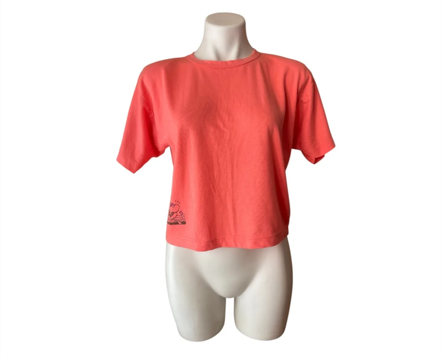 Women’s Vintage 80s  Boho Retro Crop Shirt thumbnail