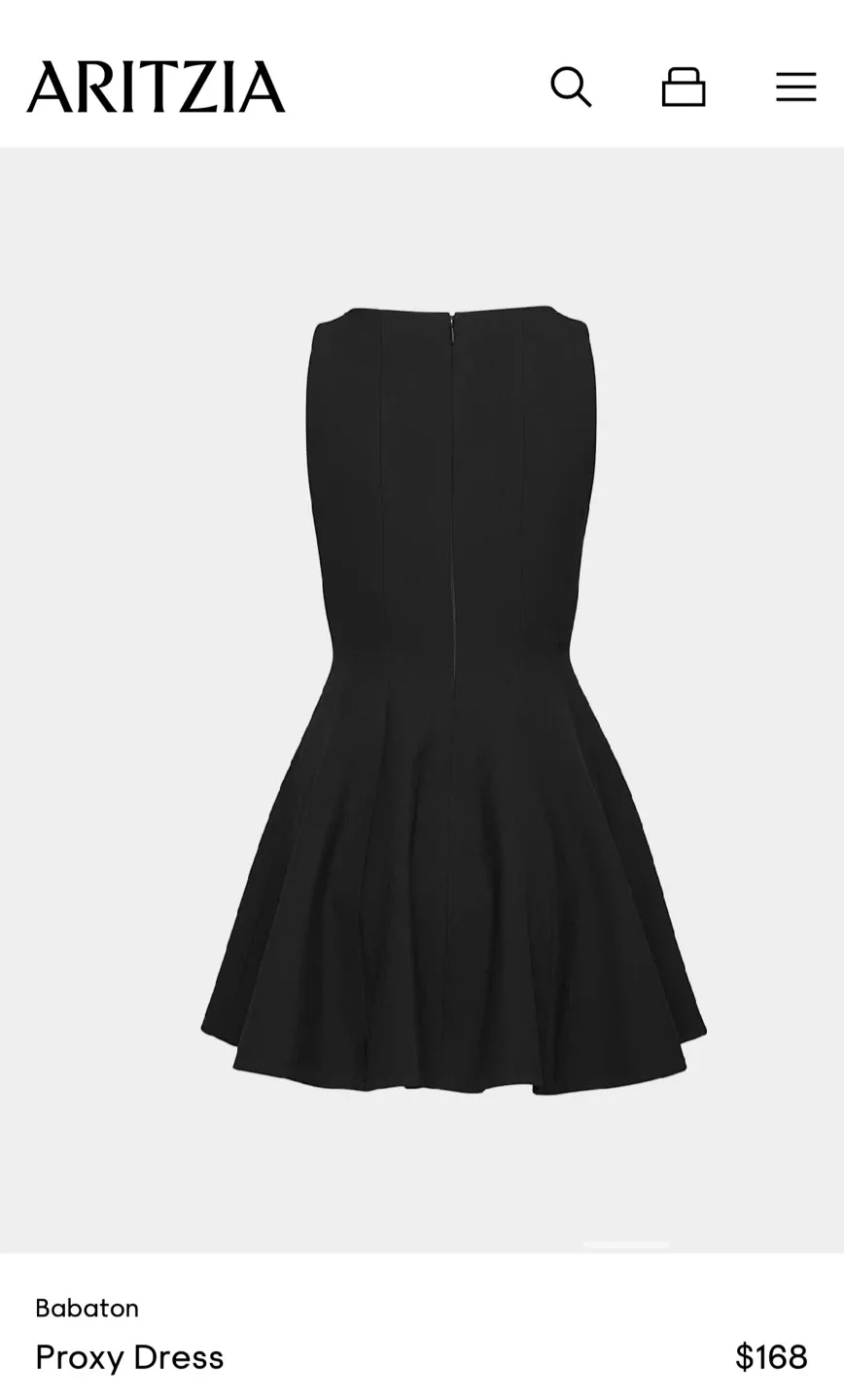Aritzia Babaton Proxy Dress - Black image indicator(2)
