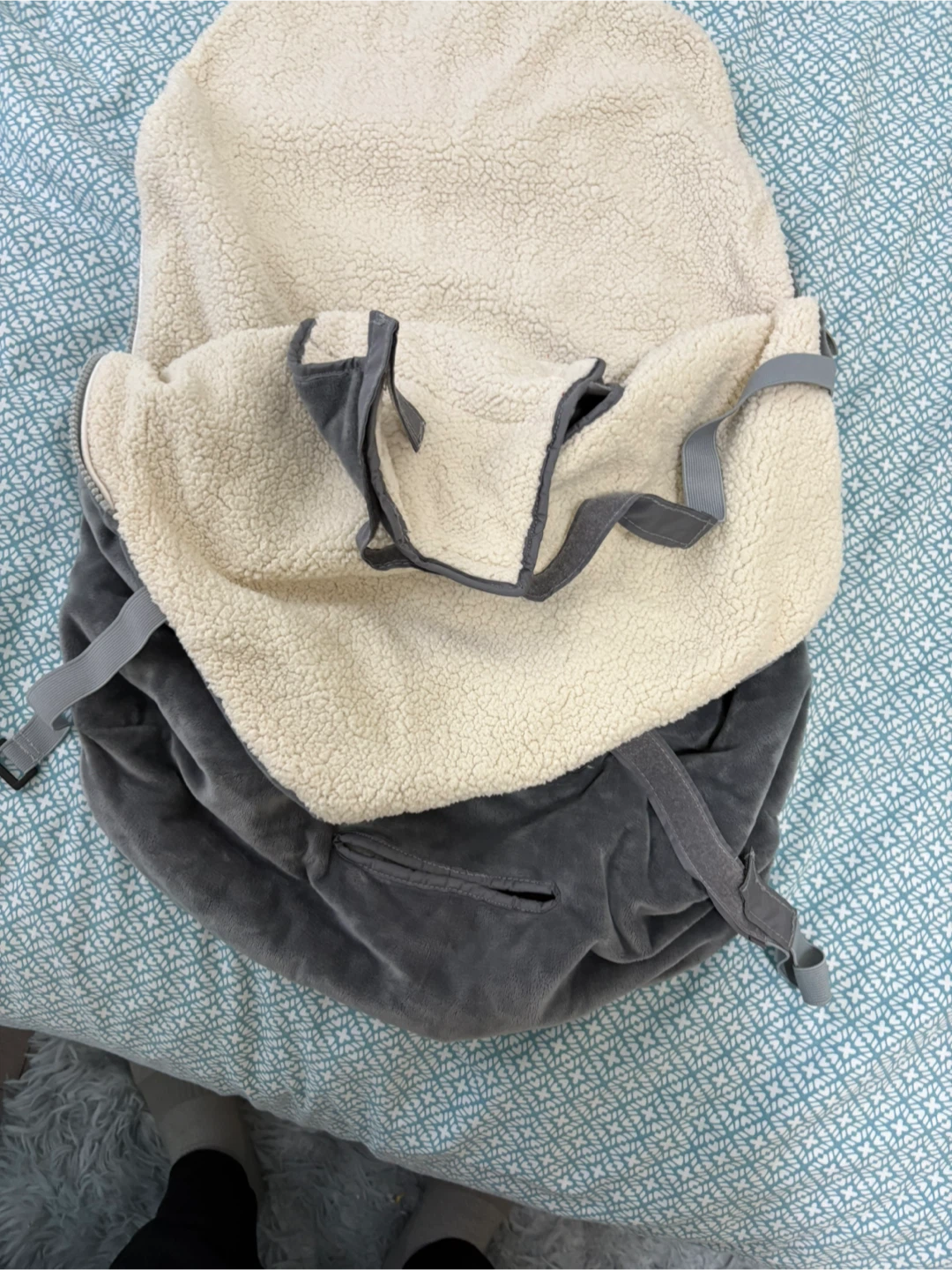 JJ Cole Car Seat Cover - Grey - photo 2