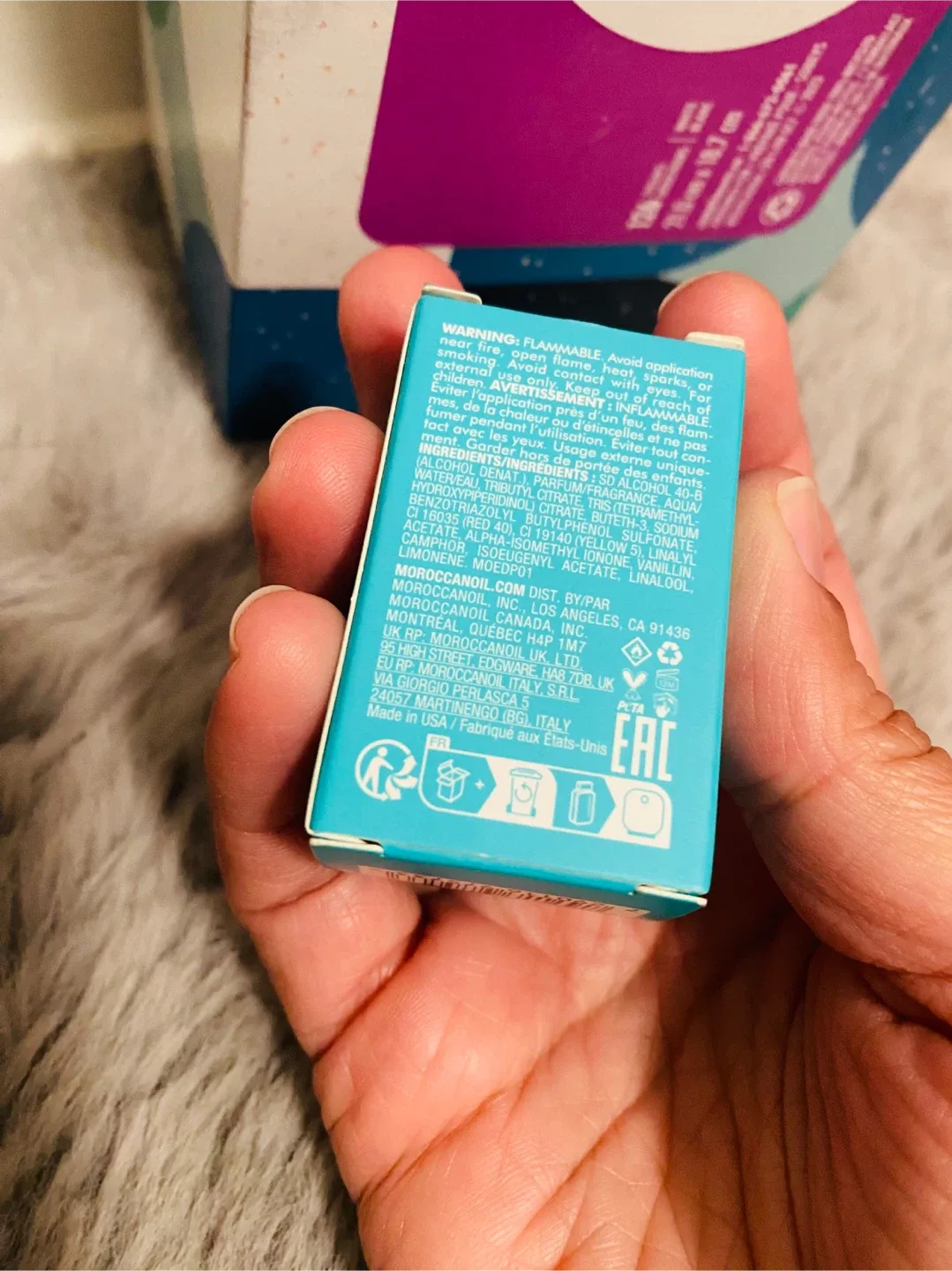 New(never used)Moroccanoil L'Originale Eau de Parfum Mini / 4ml image indicator(3)