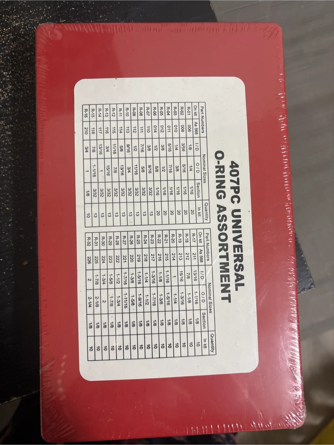 Universal Series O-Ring Assortment Kit
