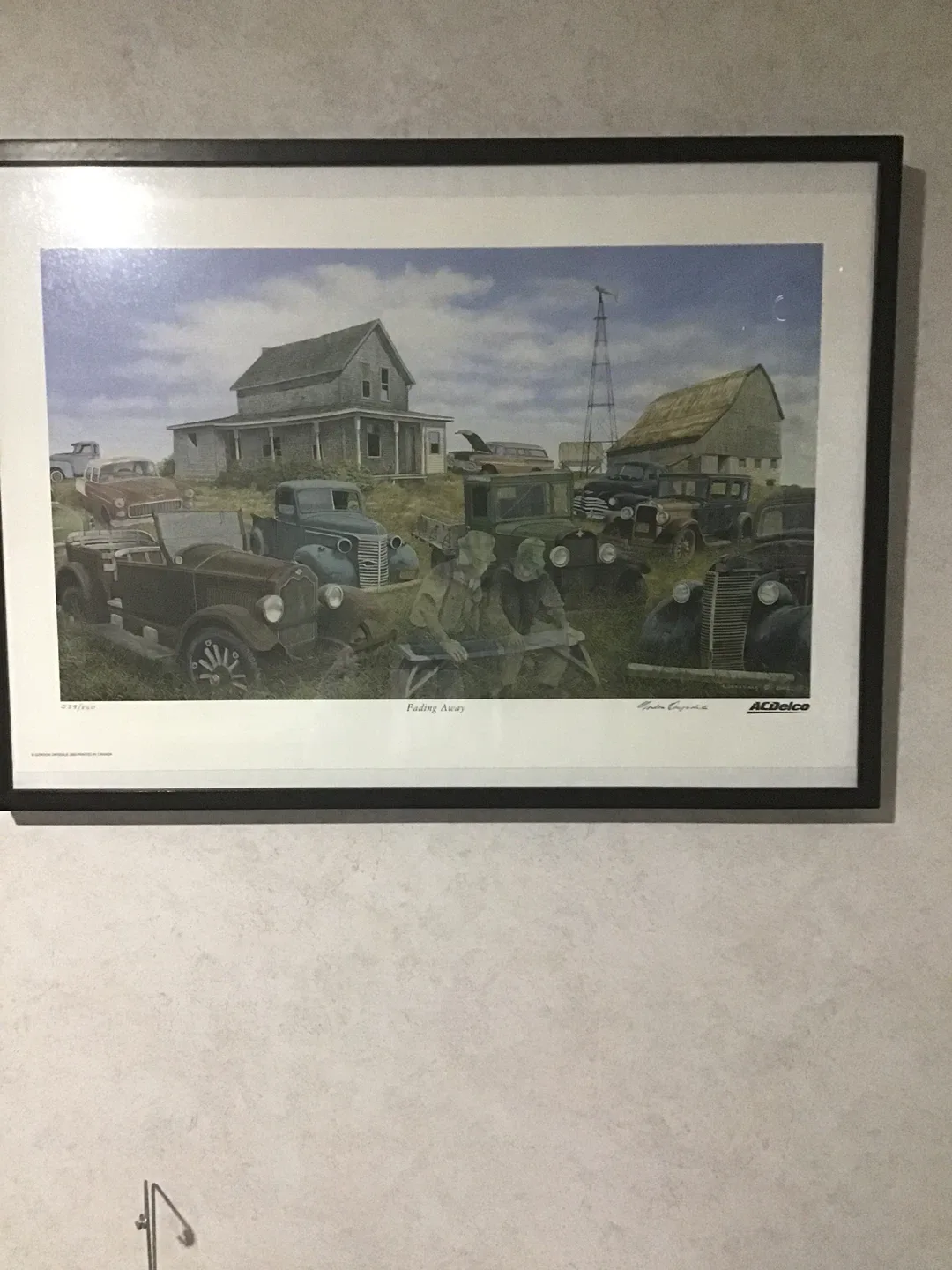 Framed Gordon Drysdale Print