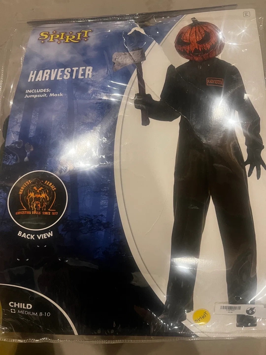 Spirit Halloween Harvester Costume - Child Medium (8-10) image indicator(2)