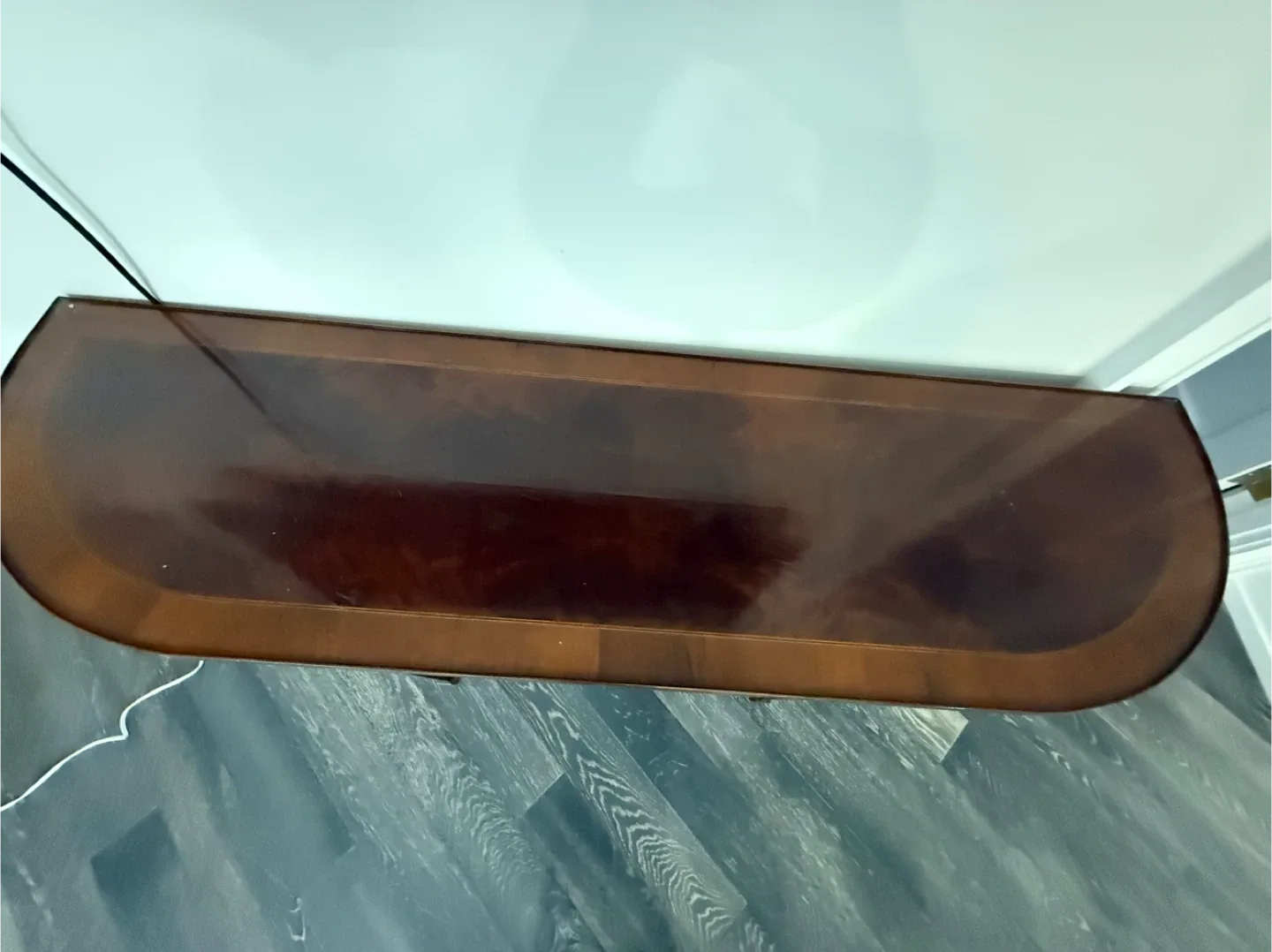 Wood Console Table with Drawers image indicator(3)