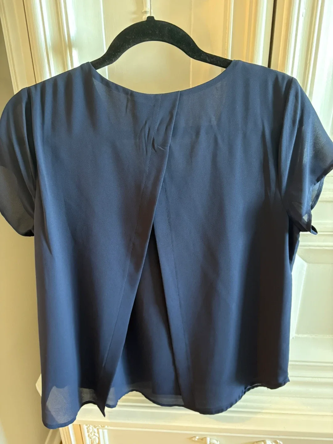 Monteau Navy Blue Blouse - Size L image indicator(2)