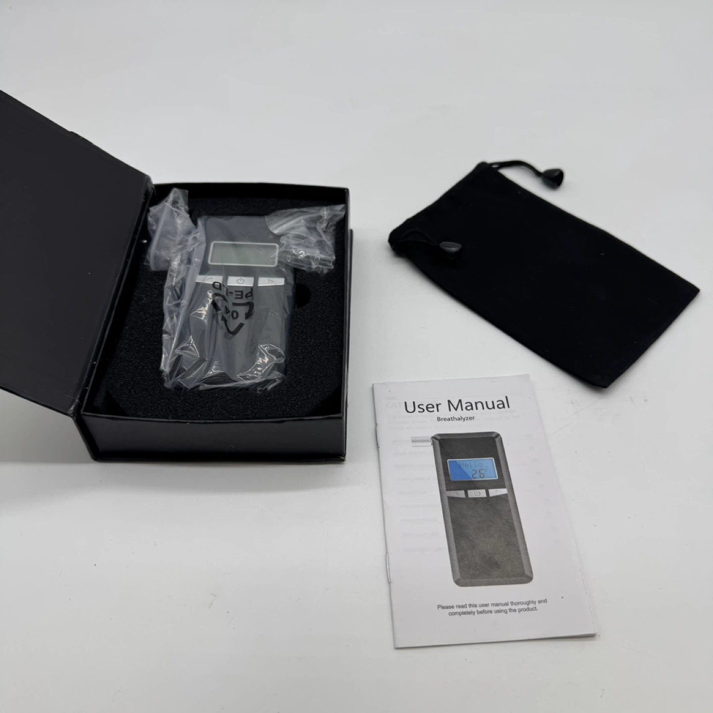 Digital Alcohol Breath Tester - Portable and Reliable