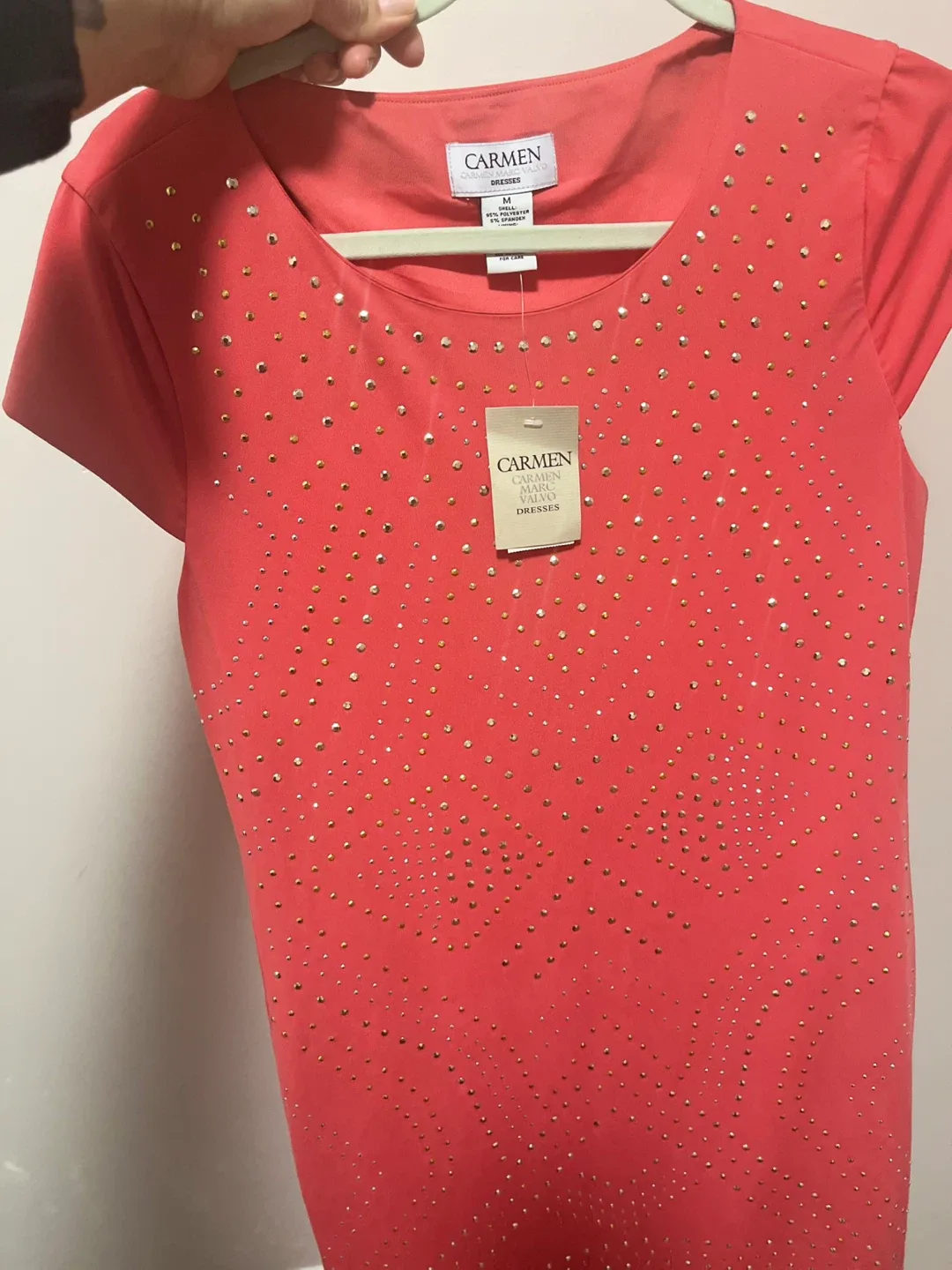 Carmen Marc Valvo Dress - Size M image indicator(4)