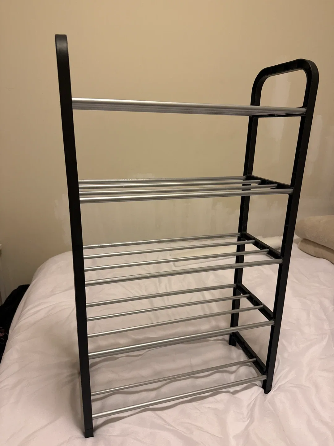 Moving out sale:  5-Tier Shoe Rack, holds 10 pairs thumbnail