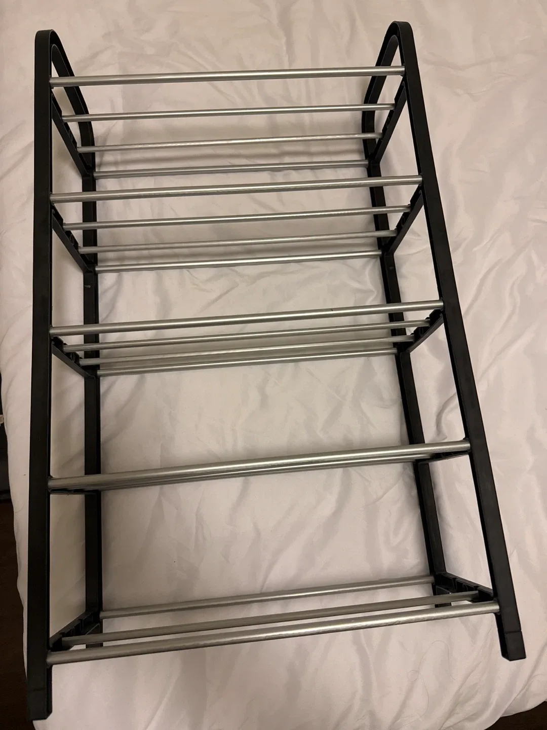Moving out sale:  5-Tier Shoe Rack, holds 10 pairs image indicator(2)