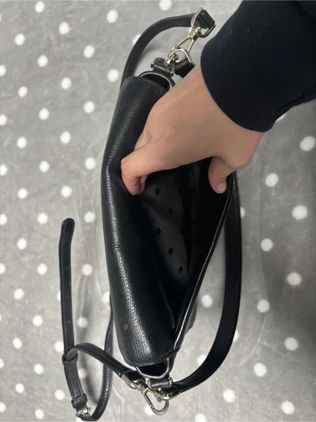 Kate Spade Black Leather Purse & Wallet Set image indicator(4)