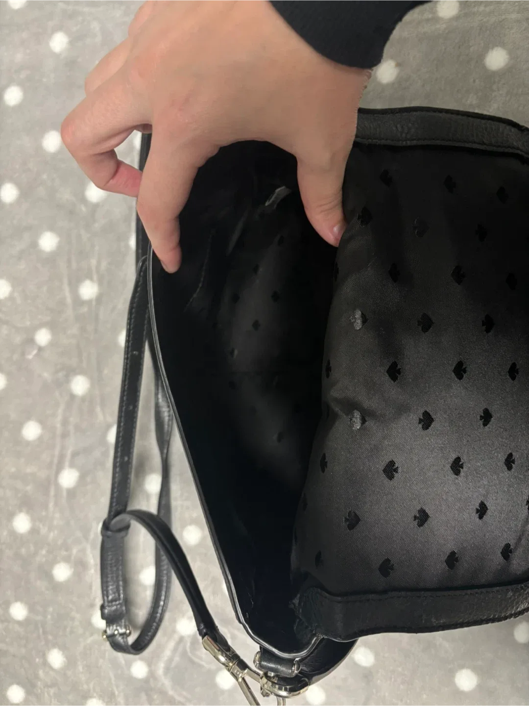 Kate Spade Black Leather Purse & Wallet Set image indicator(6)