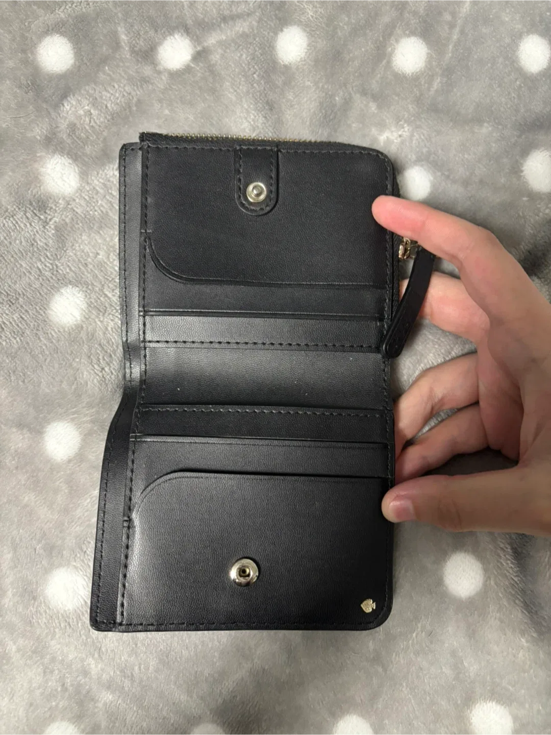 Kate Spade Black Leather Purse & Wallet Set image indicator(8)