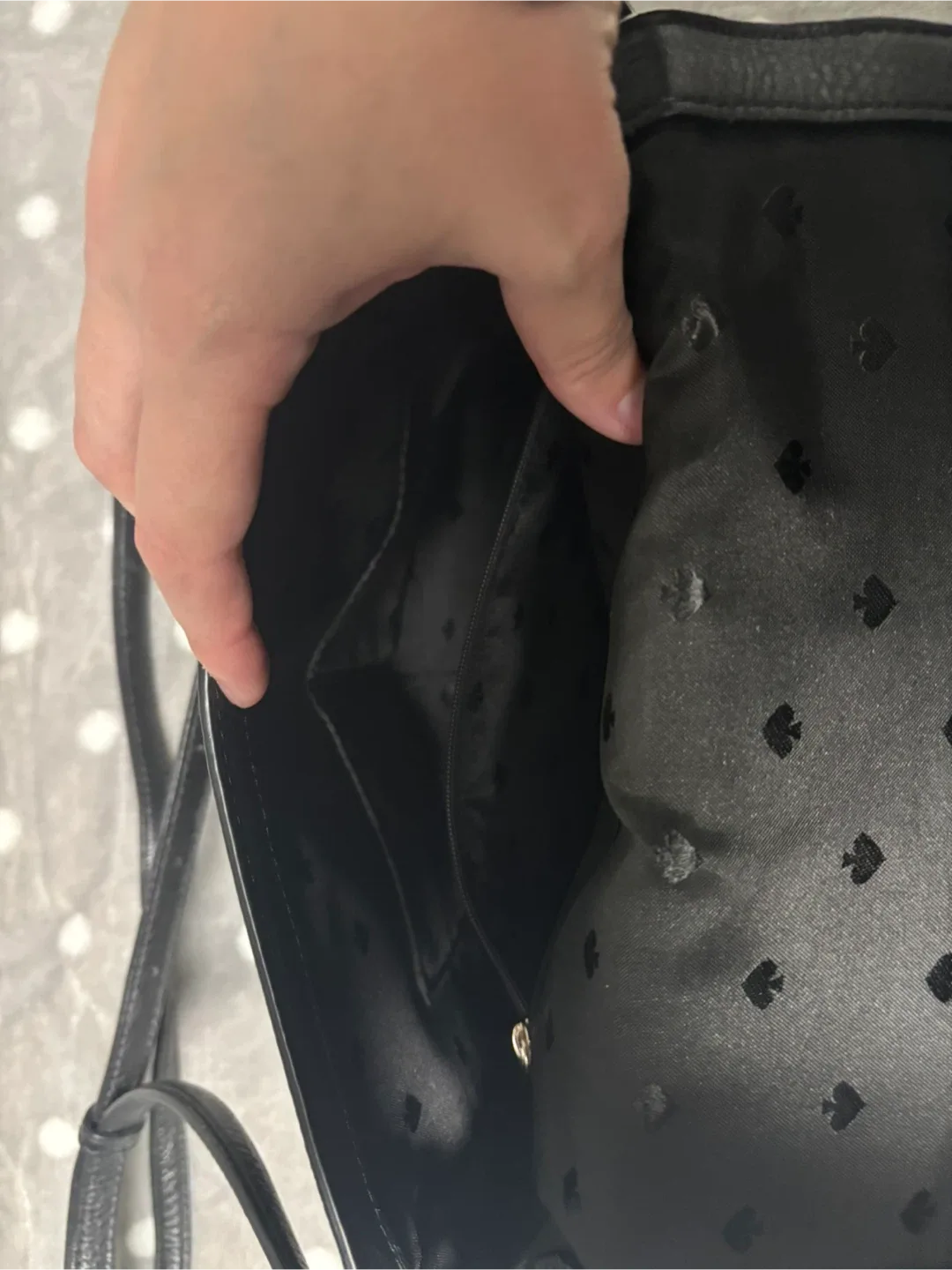 Kate Spade Black Leather Purse & Wallet Set image indicator(5)