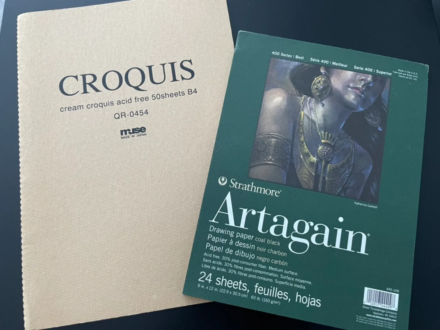 Muse Croquis & Strathmore Artagain Paper OCAD thumbnail