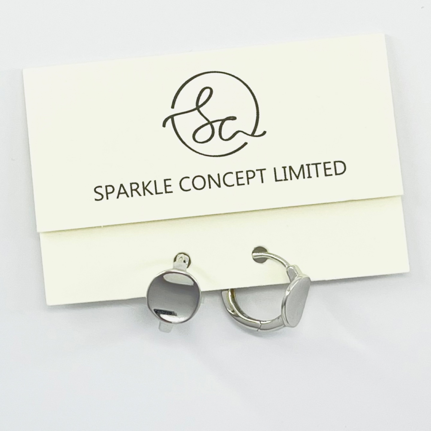 Silver Hoop Earrings