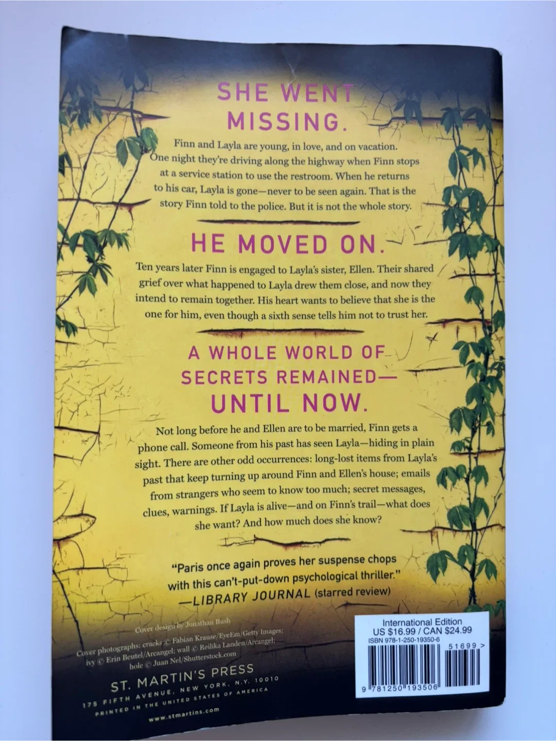 Bring Me Back by B.A. Paris image indicator(4)