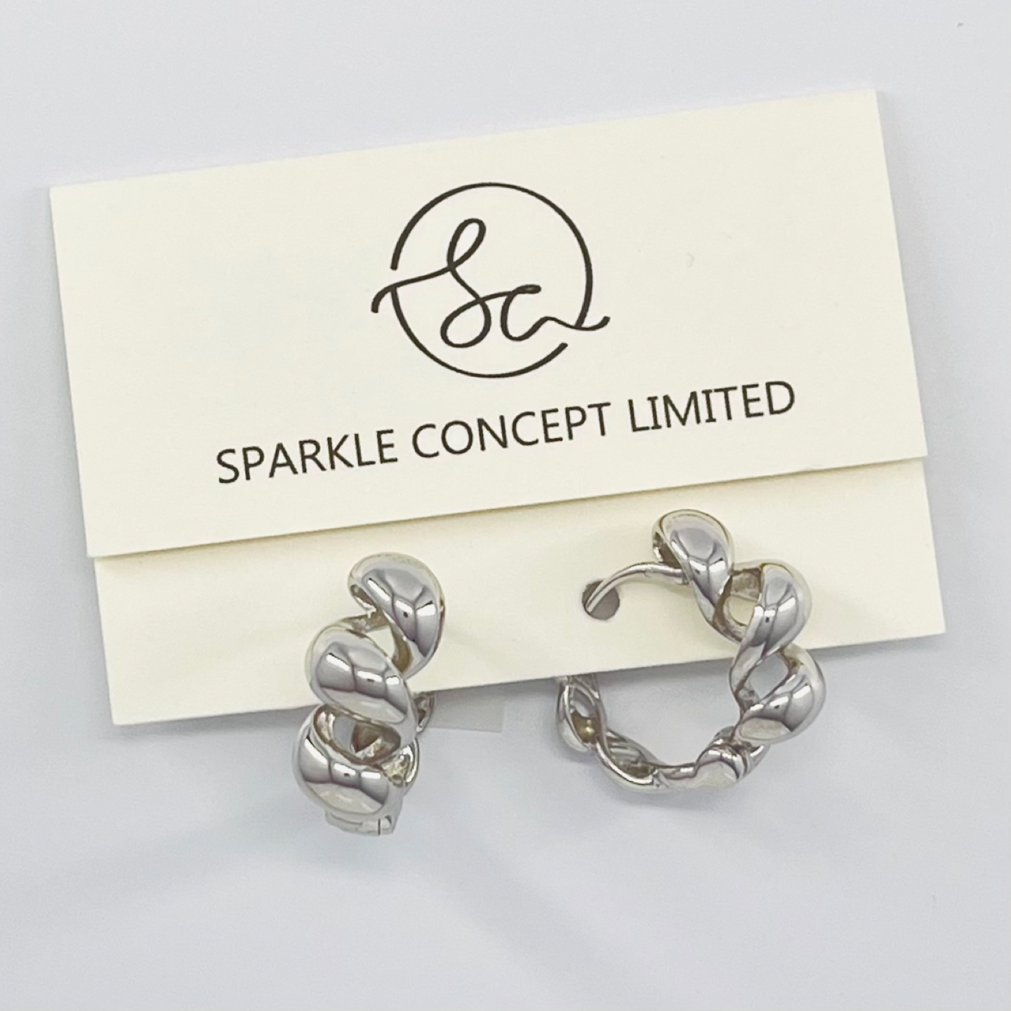 Silver Hoop Earrings