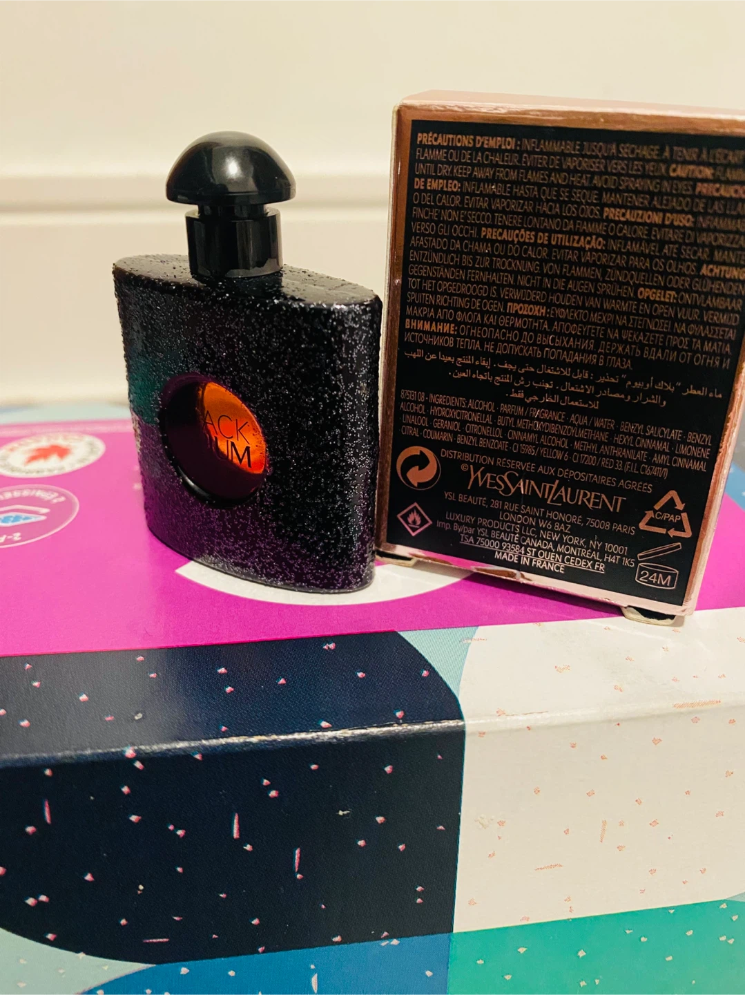 YSL Black Opium Miniature Perfume (Mini)- 7.5ml - photo 2