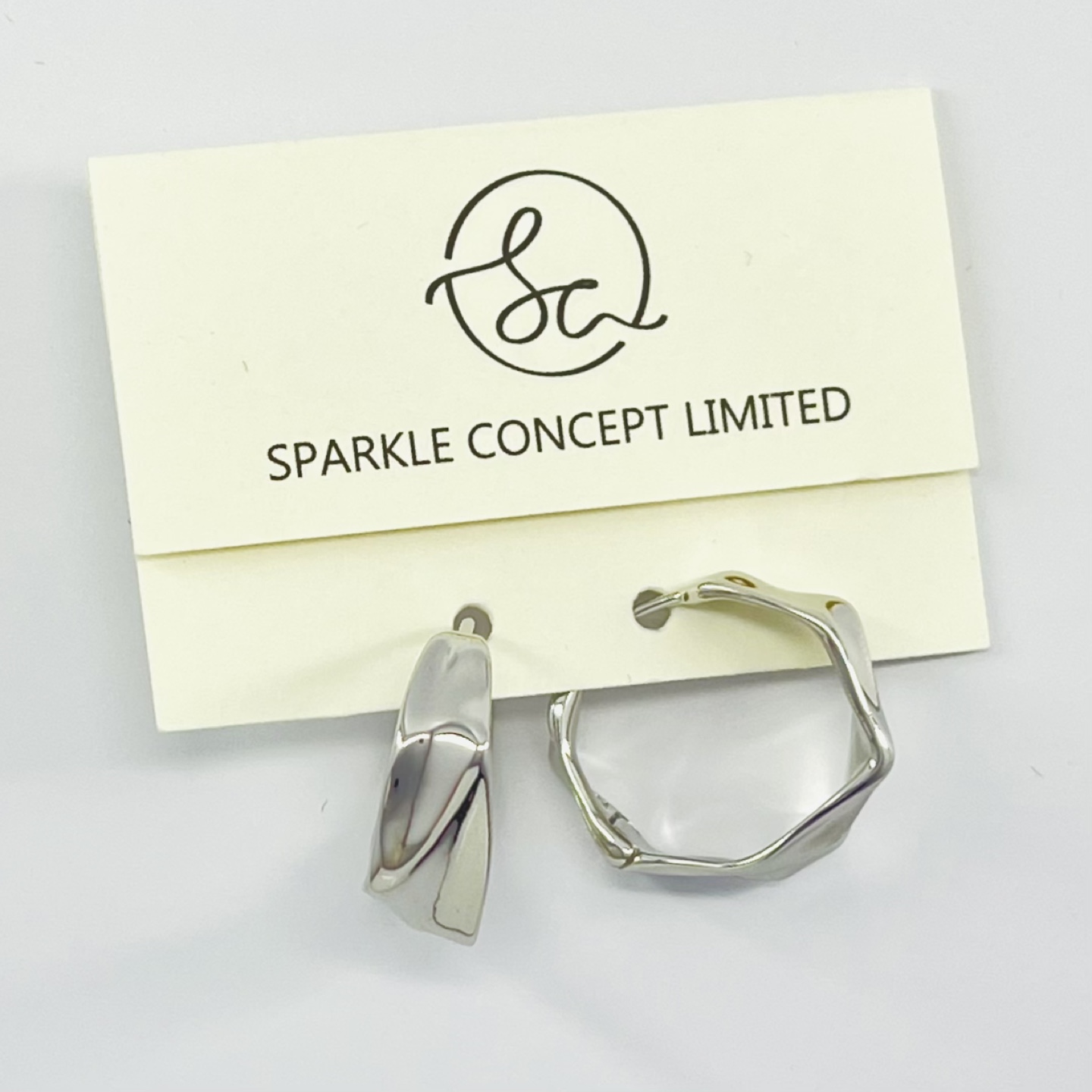 Silver Hoop Earrings