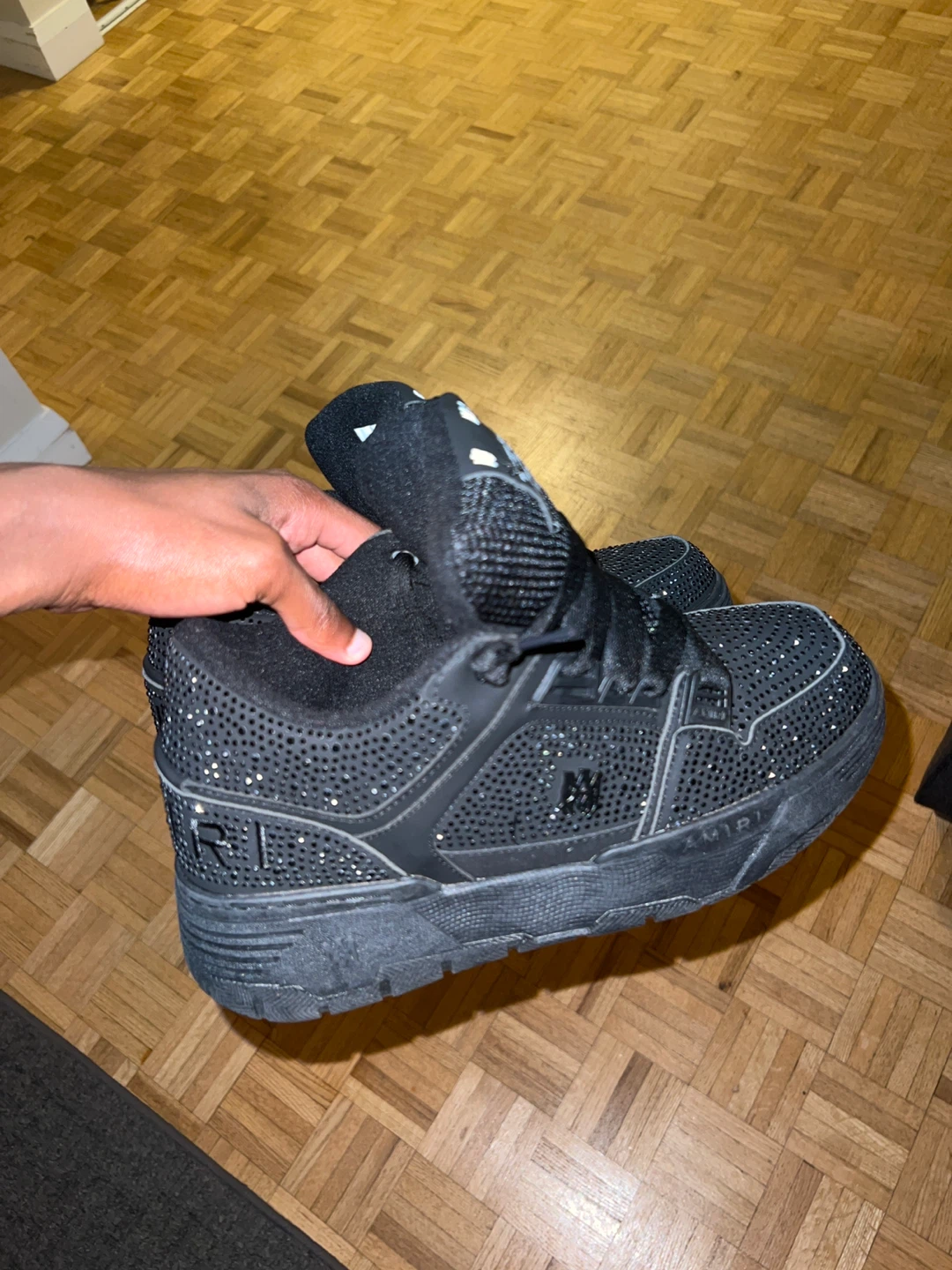 Amiri MA-1 Black Sneakers - photo 2