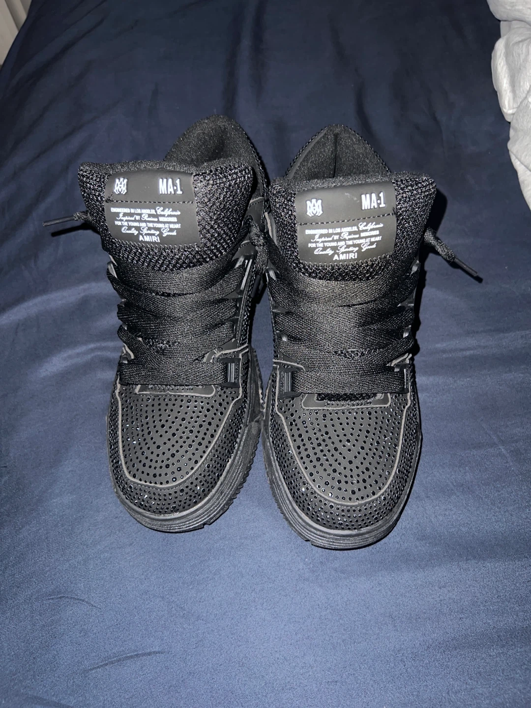 Amiri MA-1 Black Sneakers