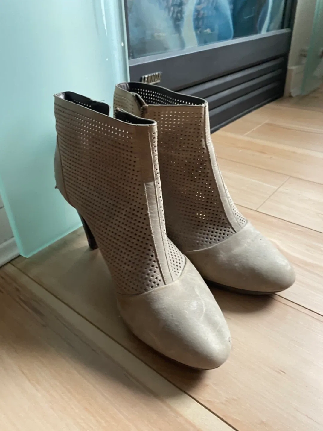 Grey Ankle Boots, Size 11 image indicator(4)
