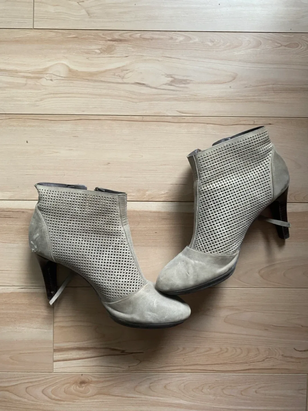 Grey Ankle Boots, Size 11 thumbnail