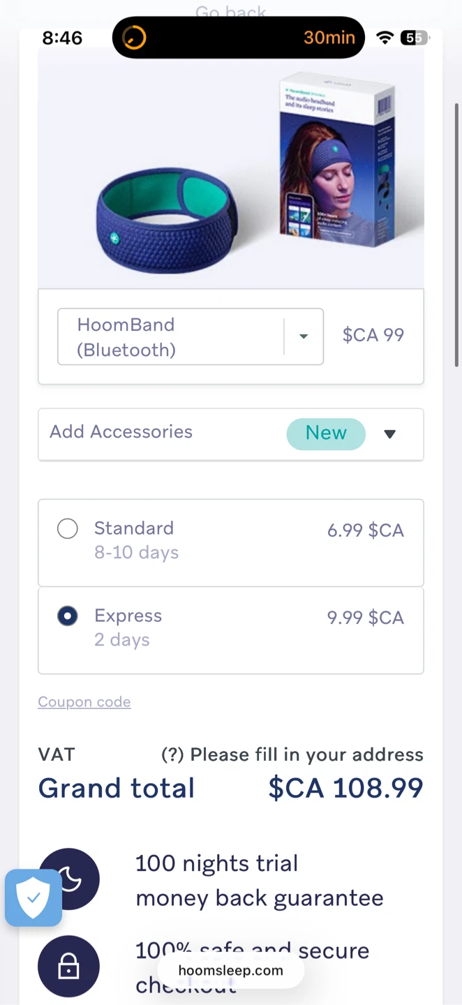 HoomBand Bluetooth Headband - photo 2