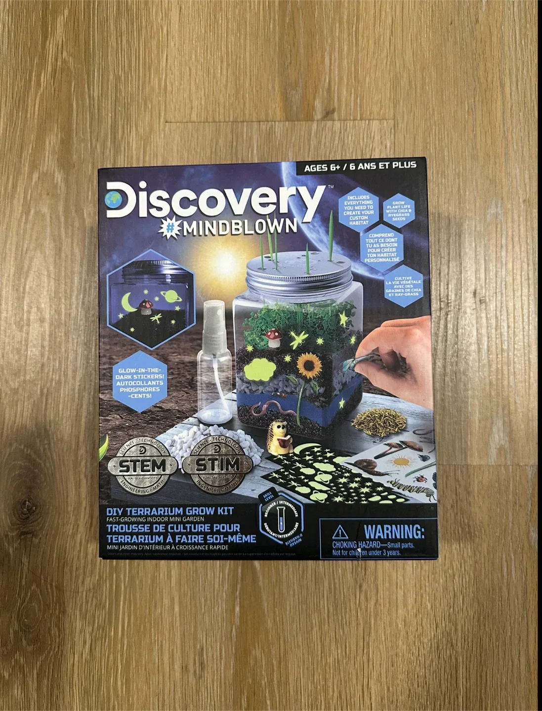 Discovery Mindblown DIY Terranrium Grow Kit
