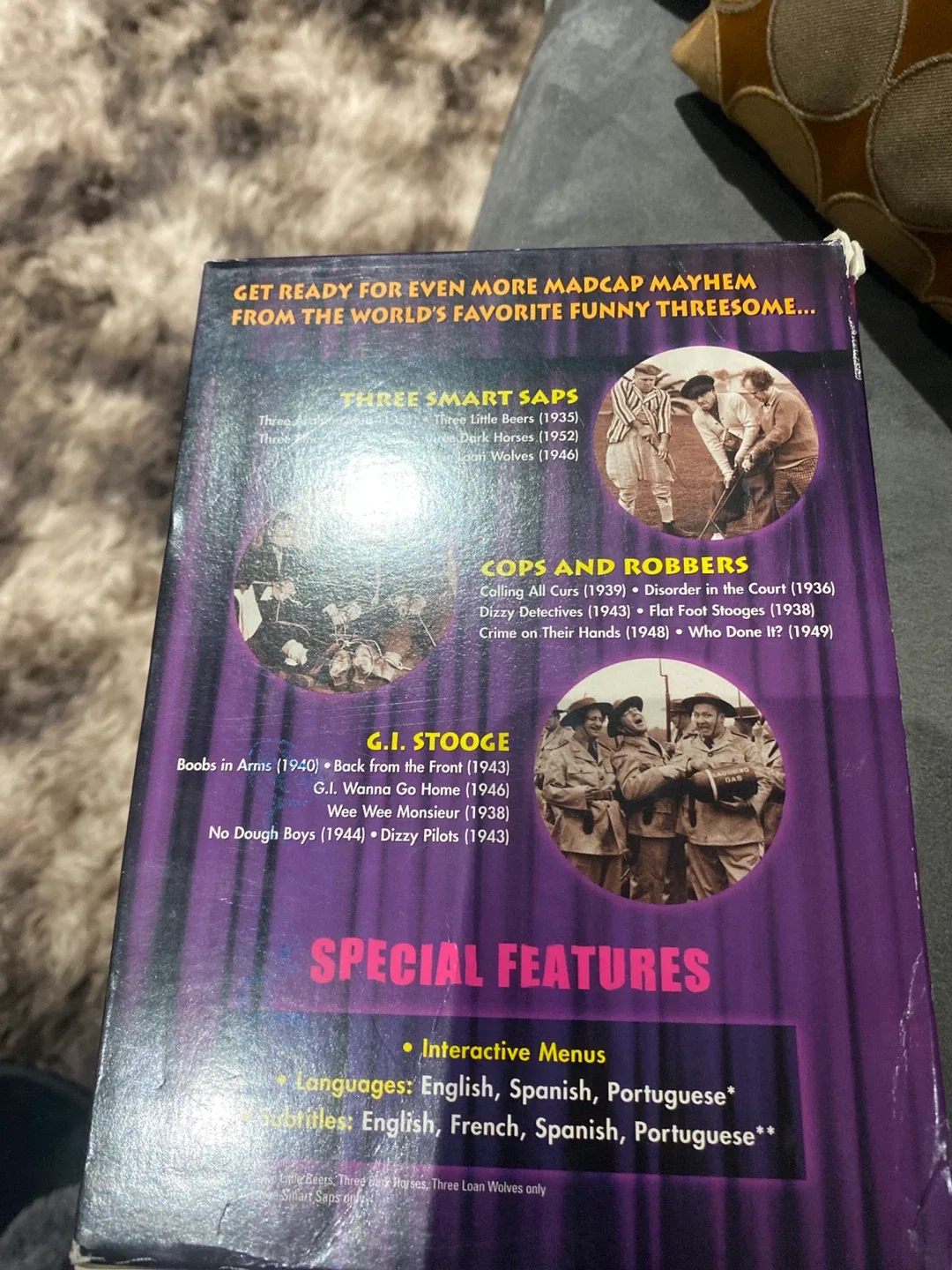 The Three Stooges Collection Vol. 2 DVD Set image indicator(3)