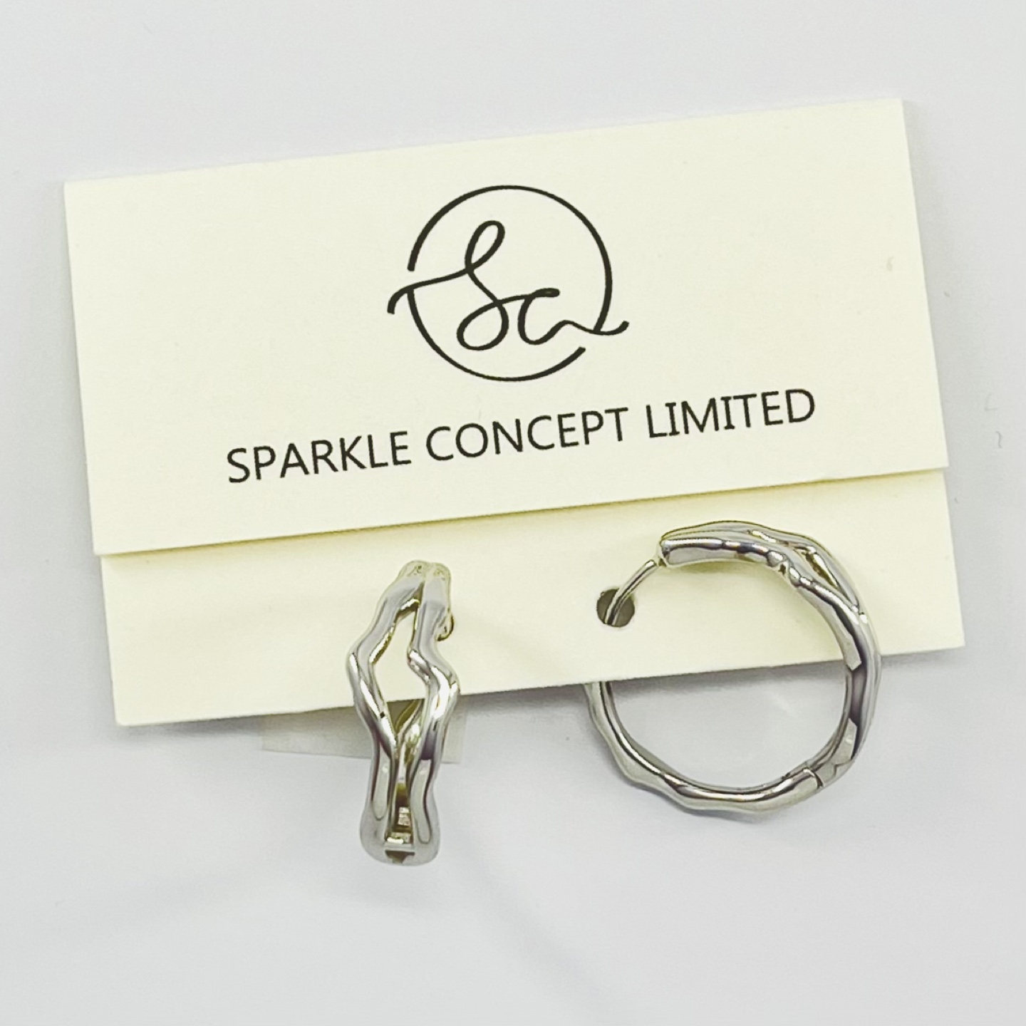 Silver Hoop Earrings