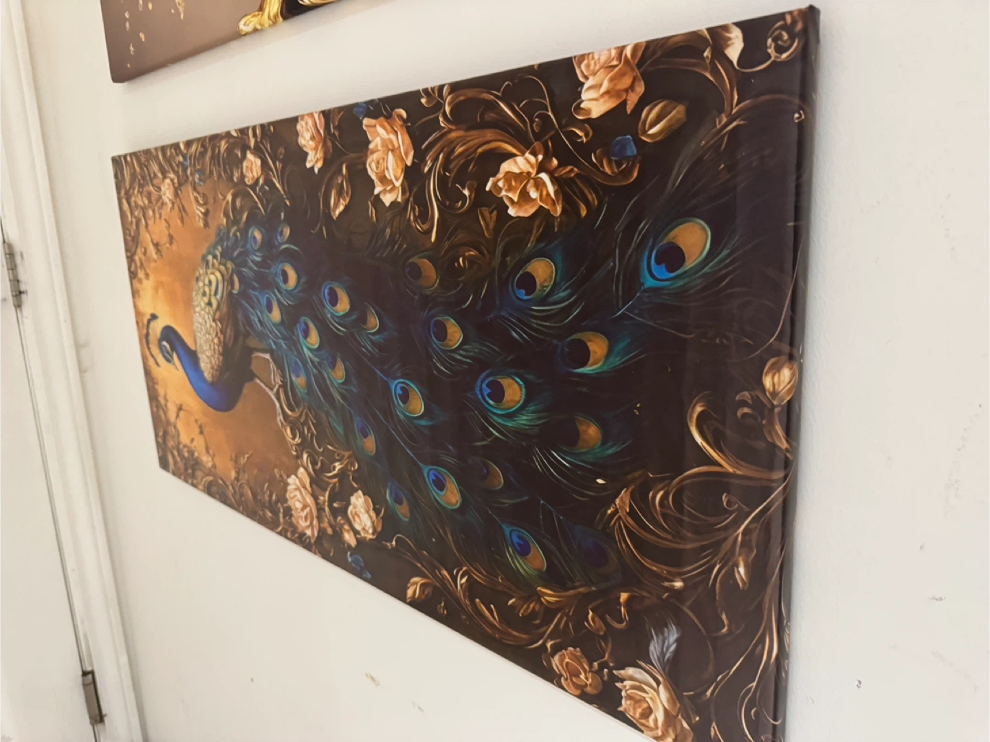 Peacock Canvas Wall Art