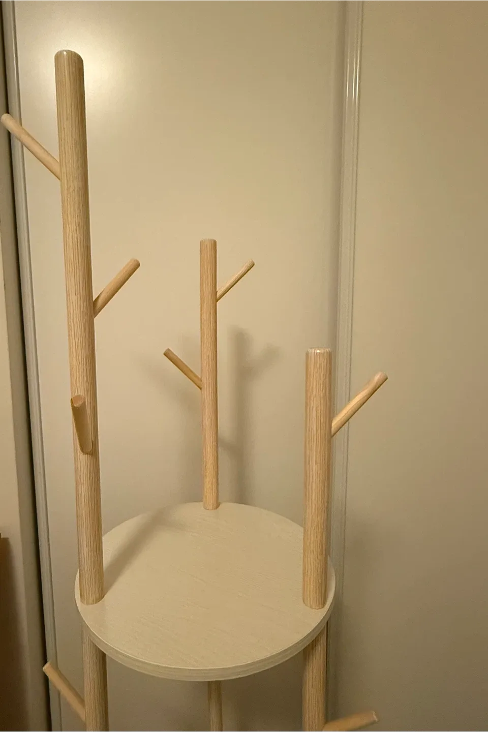 Moving out sale: Tree Branch Coat/bags Rack with Shelves image indicator(3)