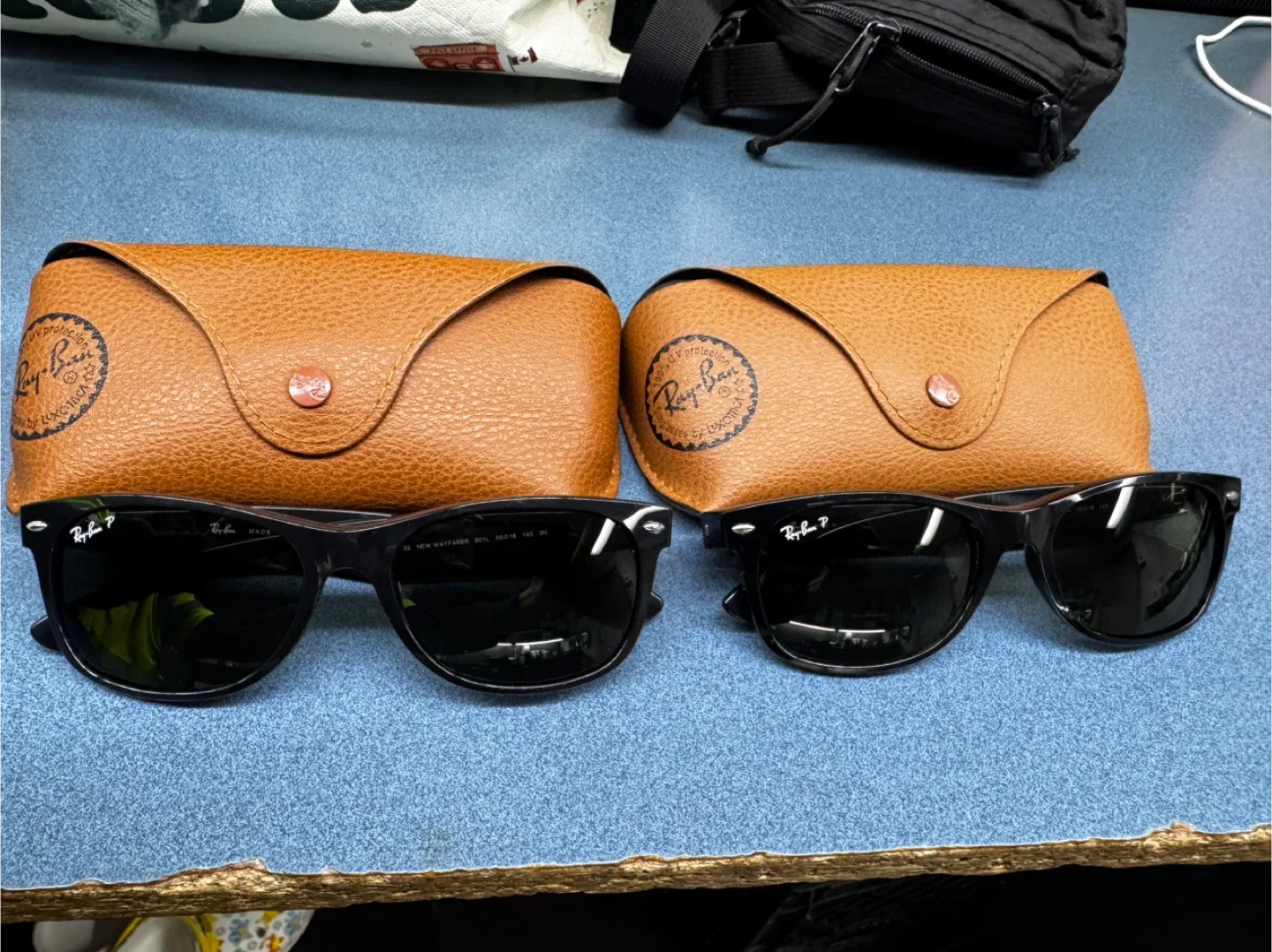 Ray-Ban New Wayfarer RB2132 Black Sunglasses thumbnail