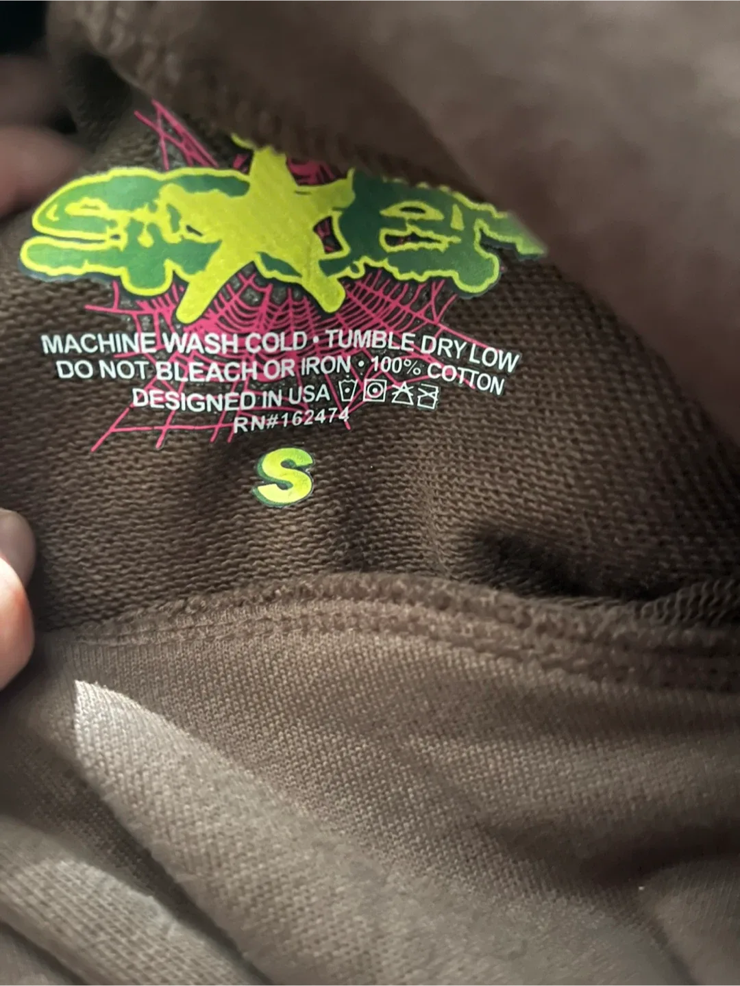 Spider Worldwide 555 Hoodie image indicator(7)