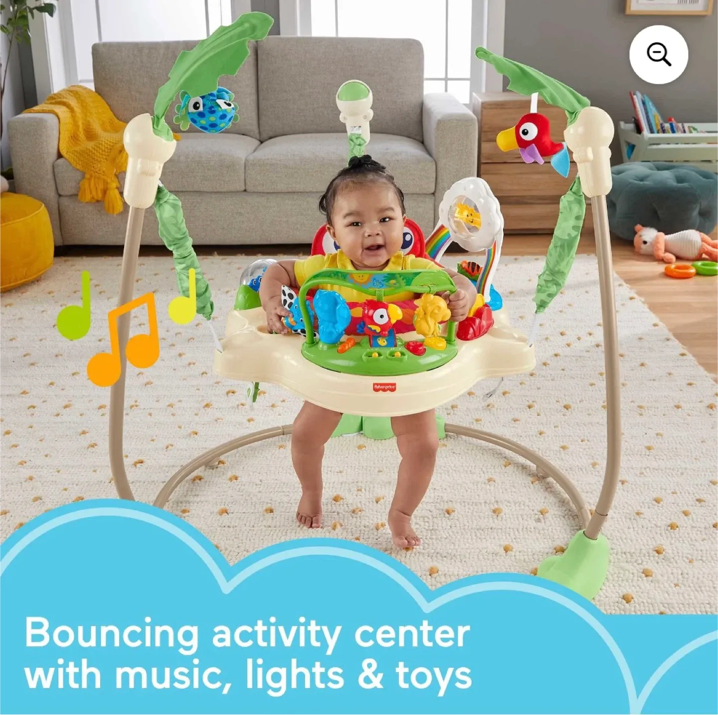 Fisher Price Rainforest Jumperoo Jumper image indicator(6)