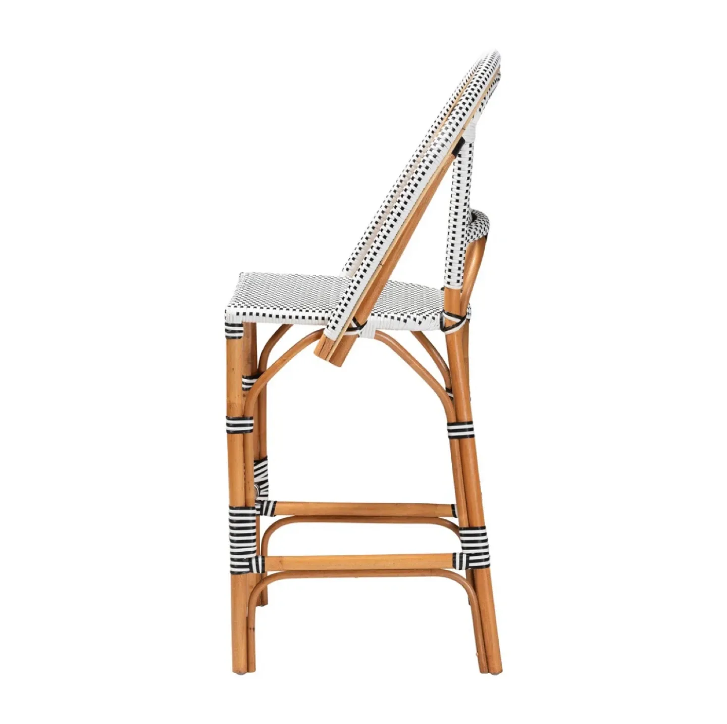 Billingslee Bali Bar Stool - Two-Tone Rattan image indicator(6)